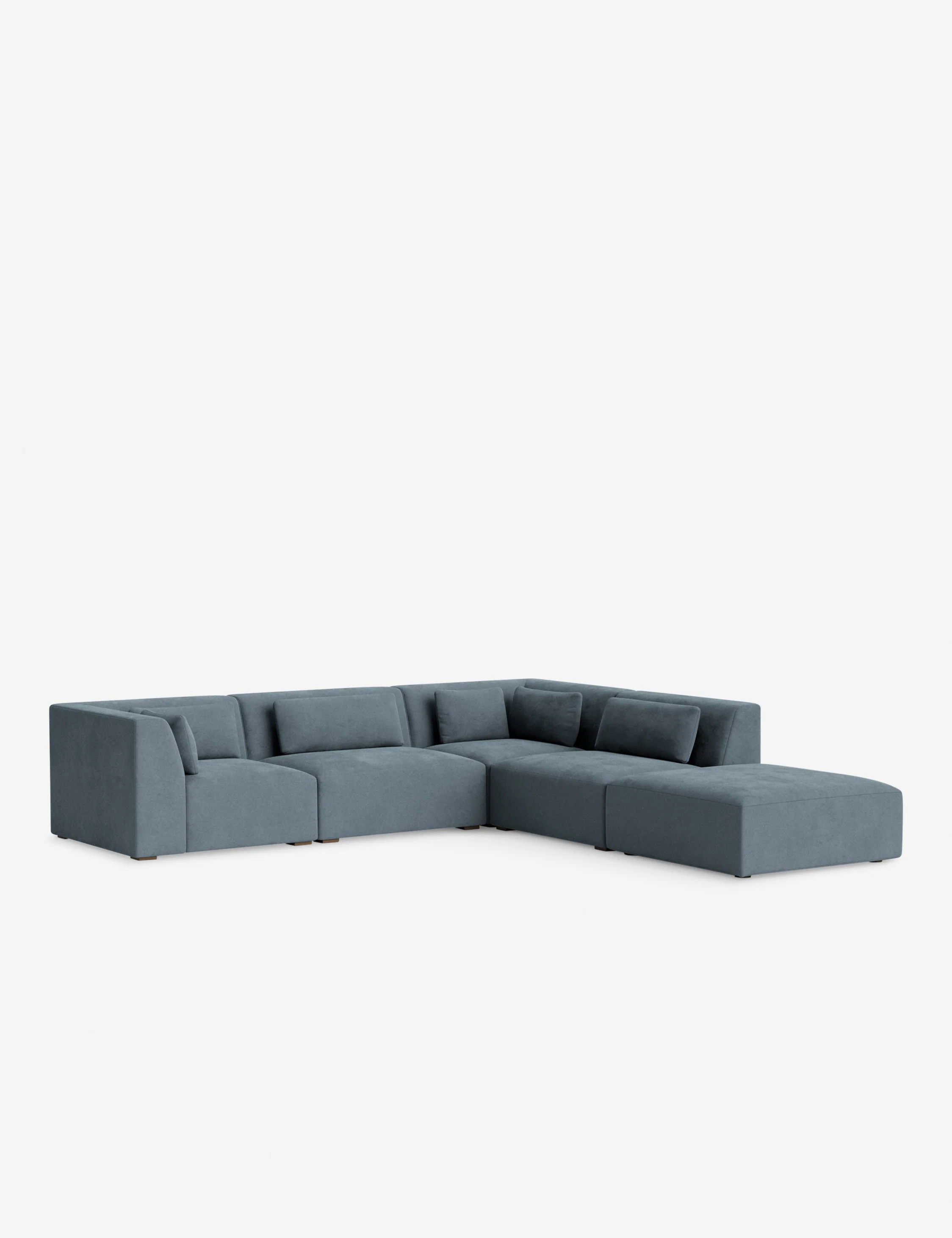 Caramel Vintage Velvet Modular Sofa Caramel Vintage Velvet Modular Sofa