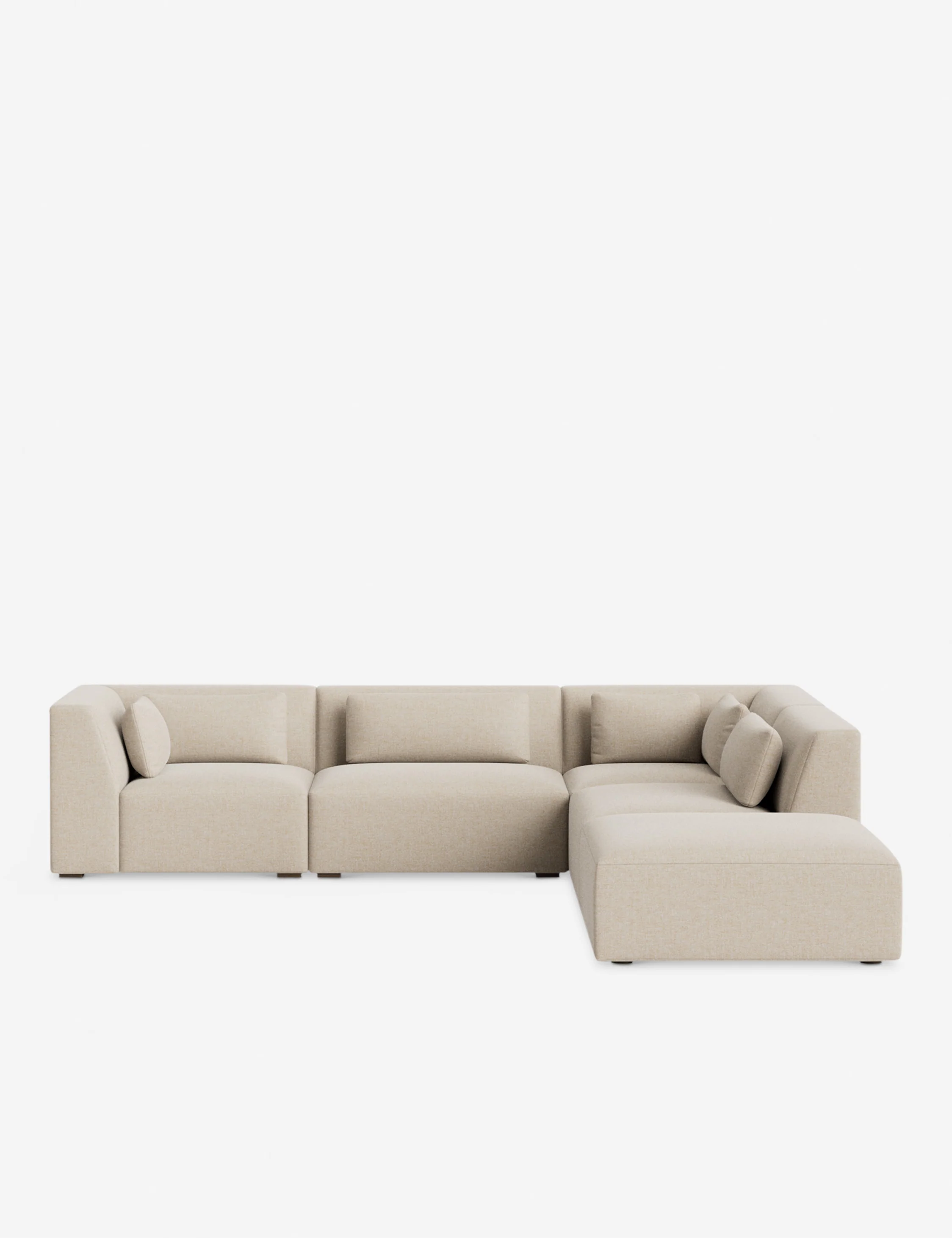 Caramel Vintage Velvet Modular Sofa Caramel Vintage Velvet Modular Sofa