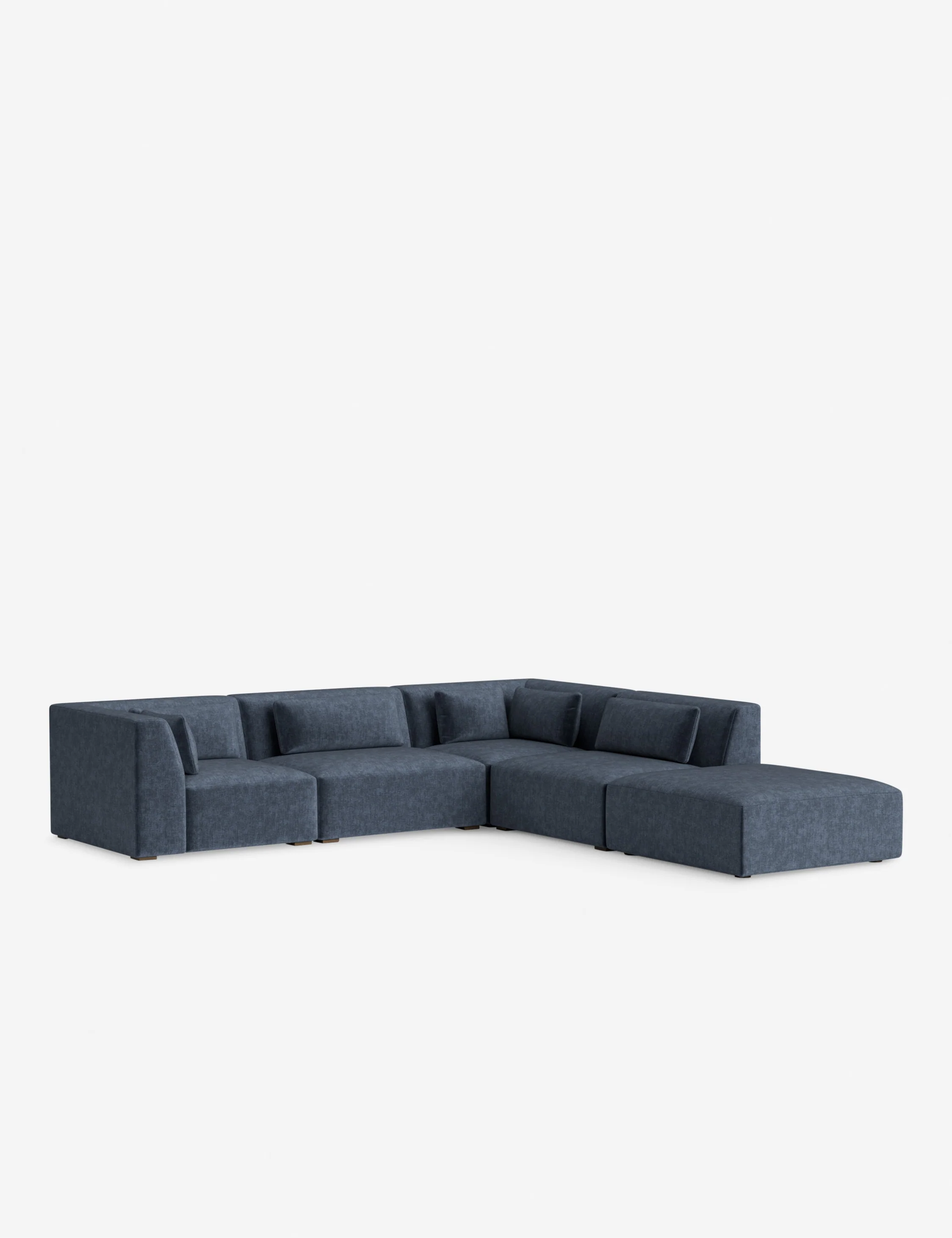 Caramel Vintage Velvet Modular Sofa Caramel Vintage Velvet Modular Sofa