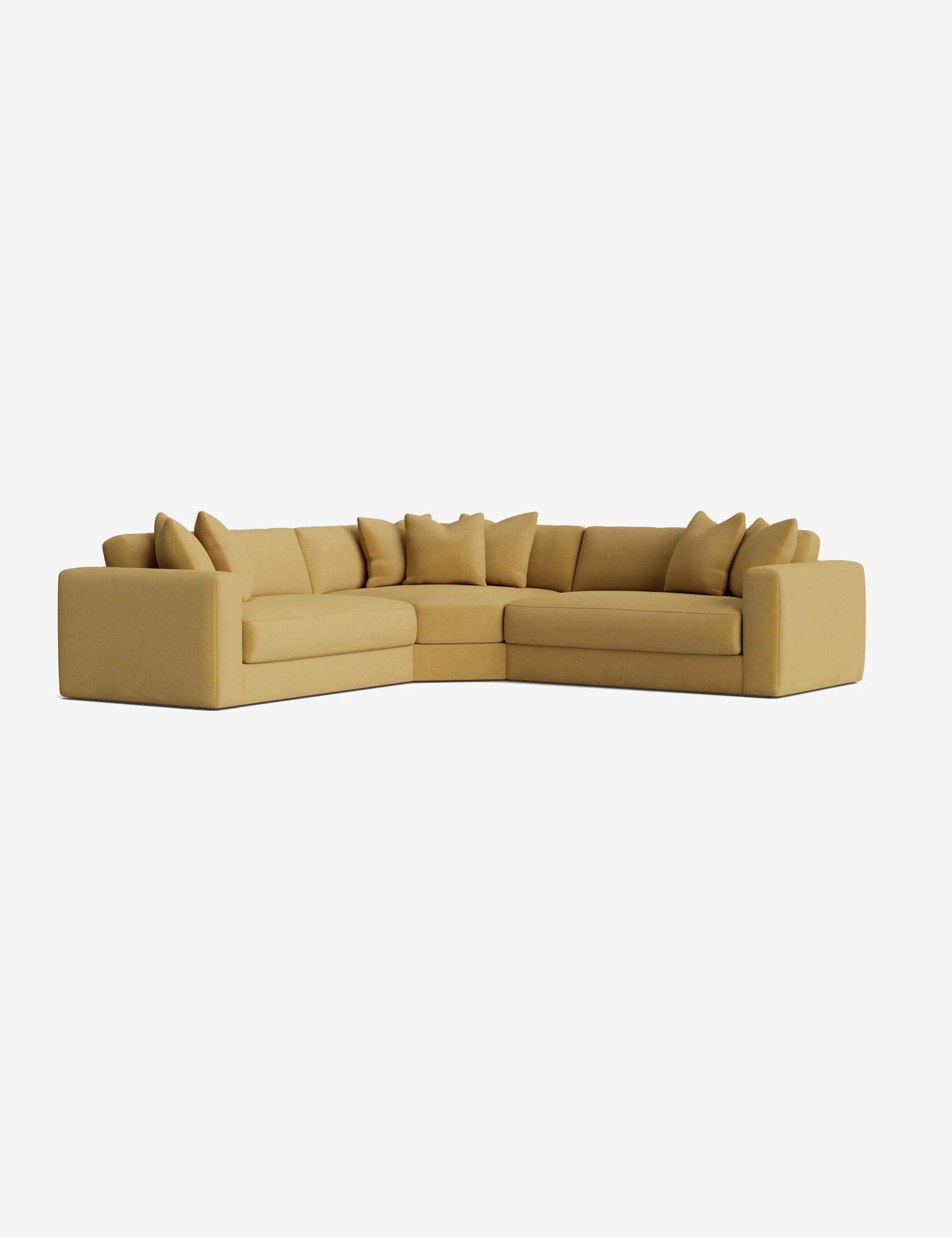 Purple Velvet Sectional Sofa