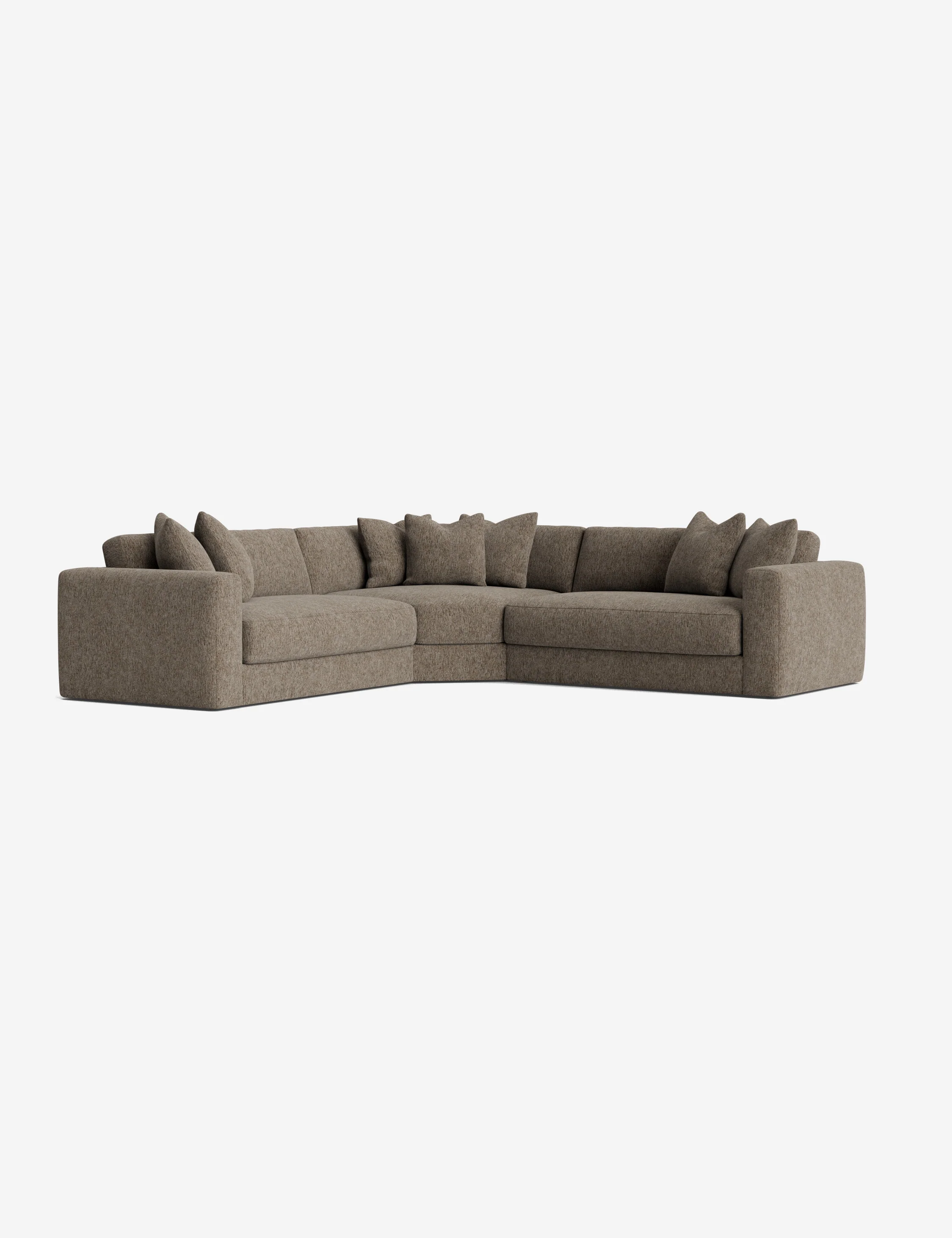 Purple Velvet Sectional Sofa