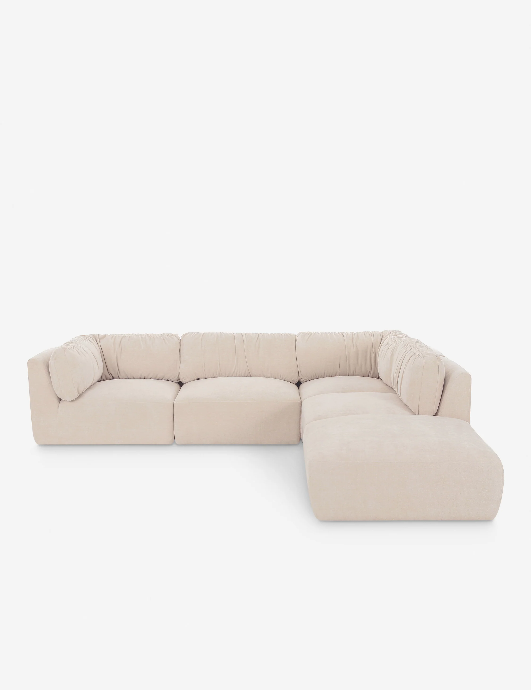 5-Piece Chaise Sectional Sofa