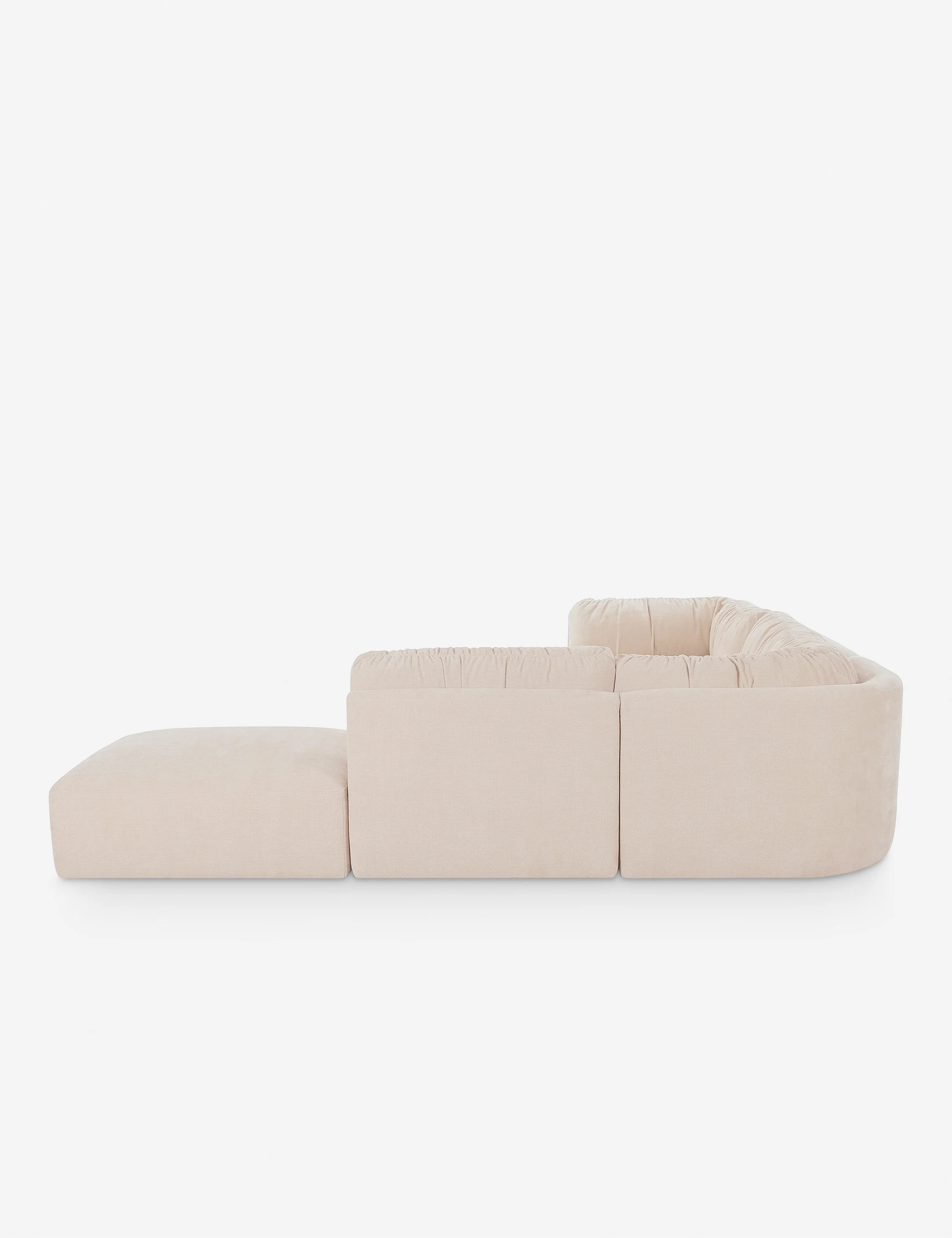 5-Piece Chaise Sectional Sofa