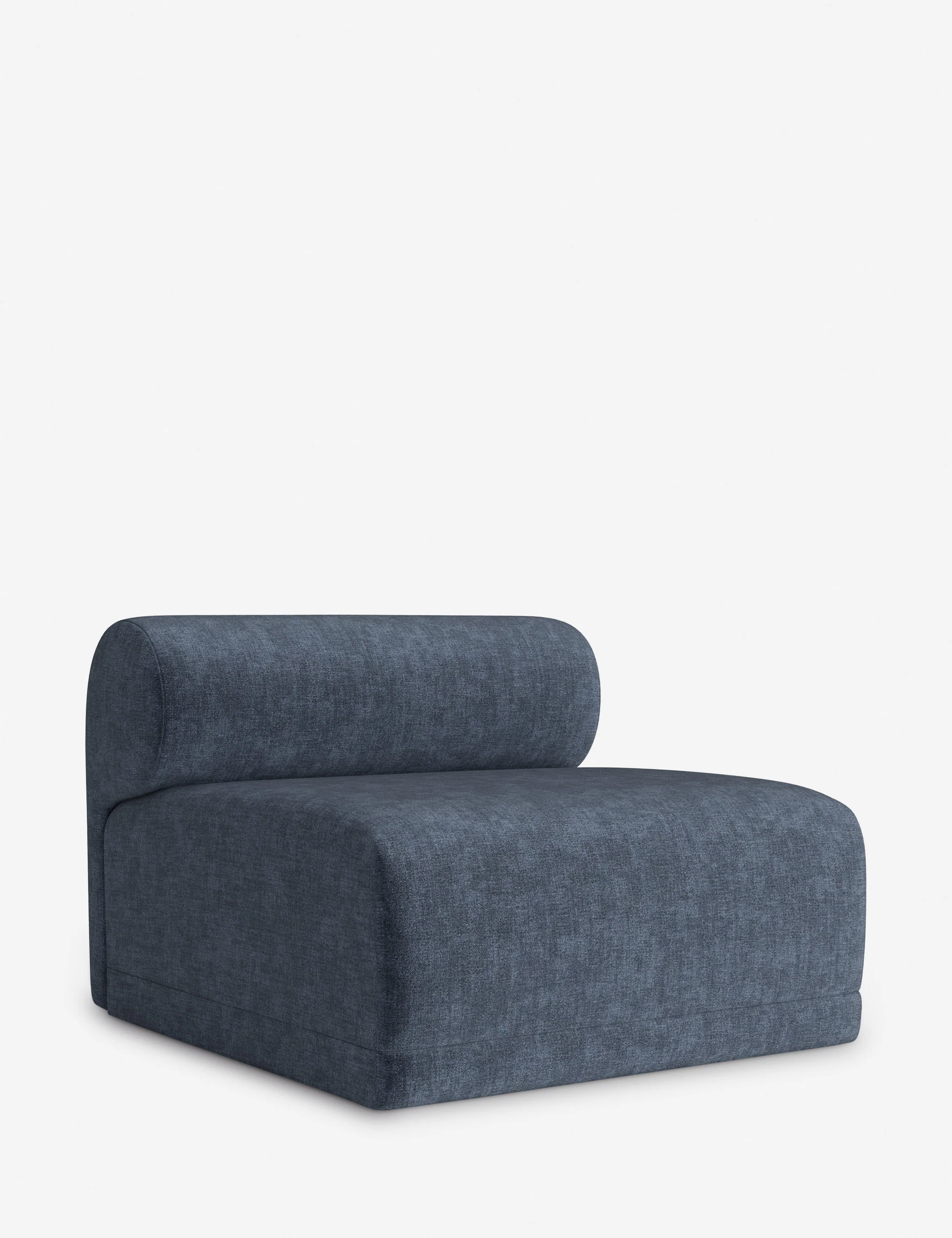 Indigo High-Performance Striped Velvet Accent Chair