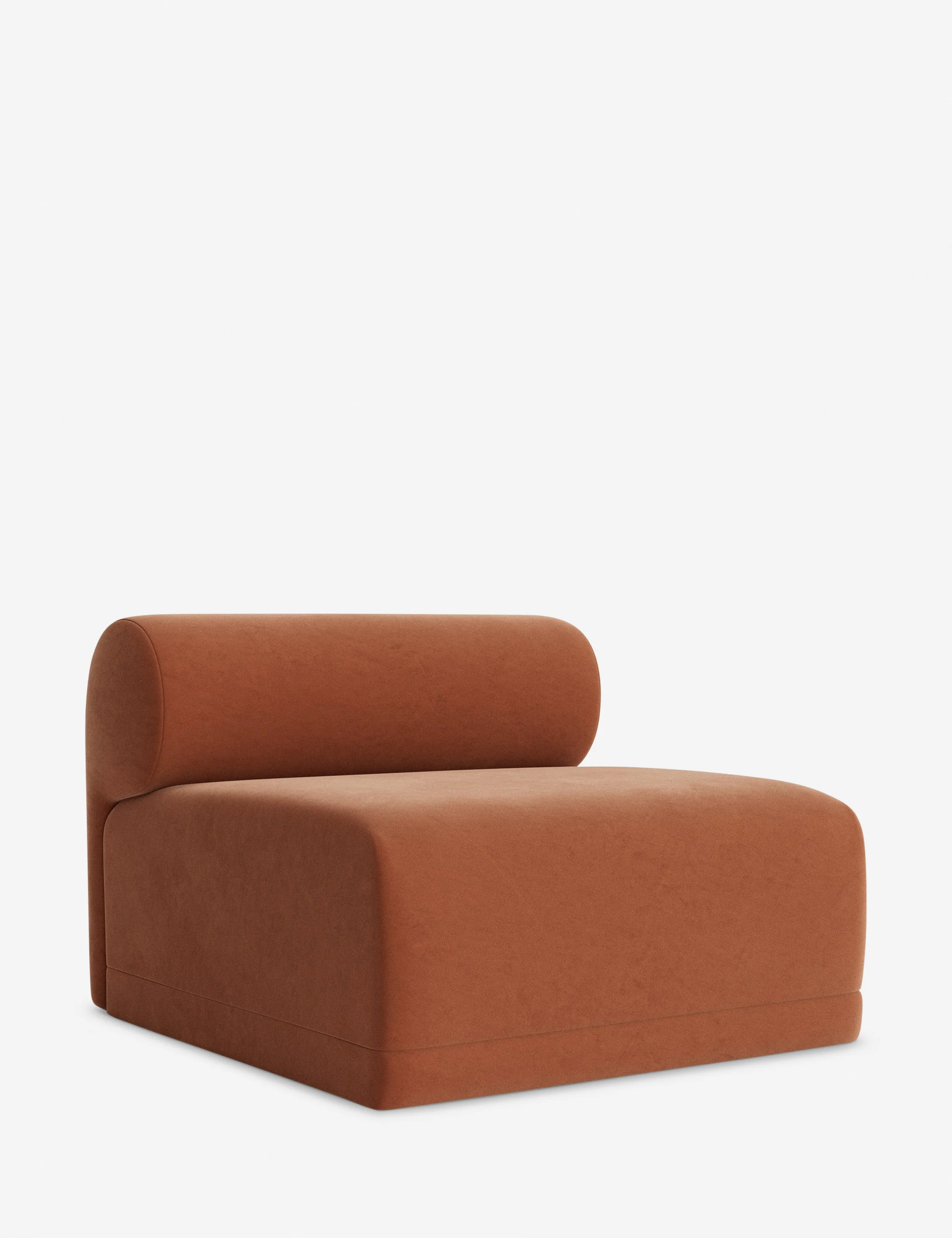 Indigo High-Performance Striped Velvet Accent Chair