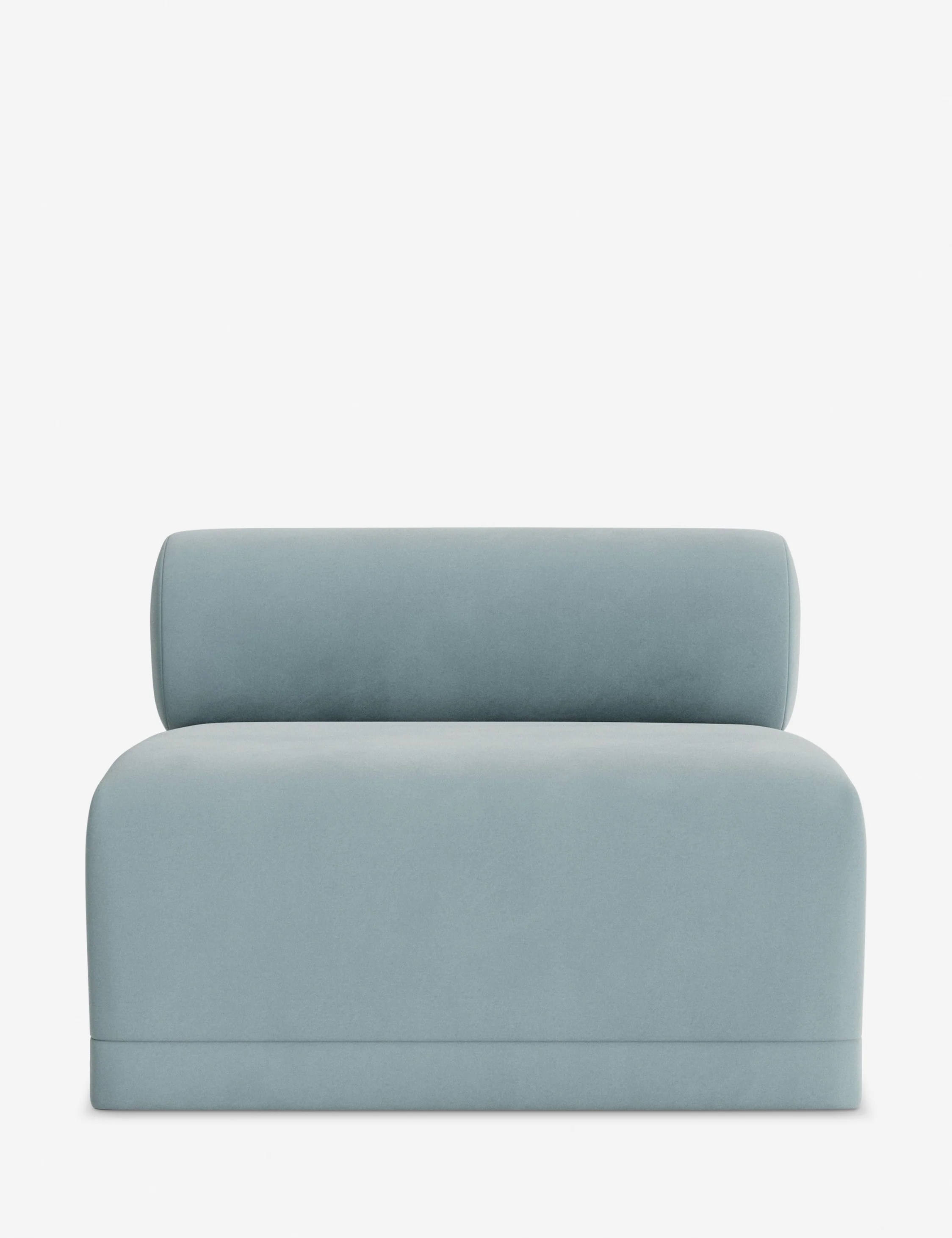 Indigo High-Performance Striped Velvet Accent Chair