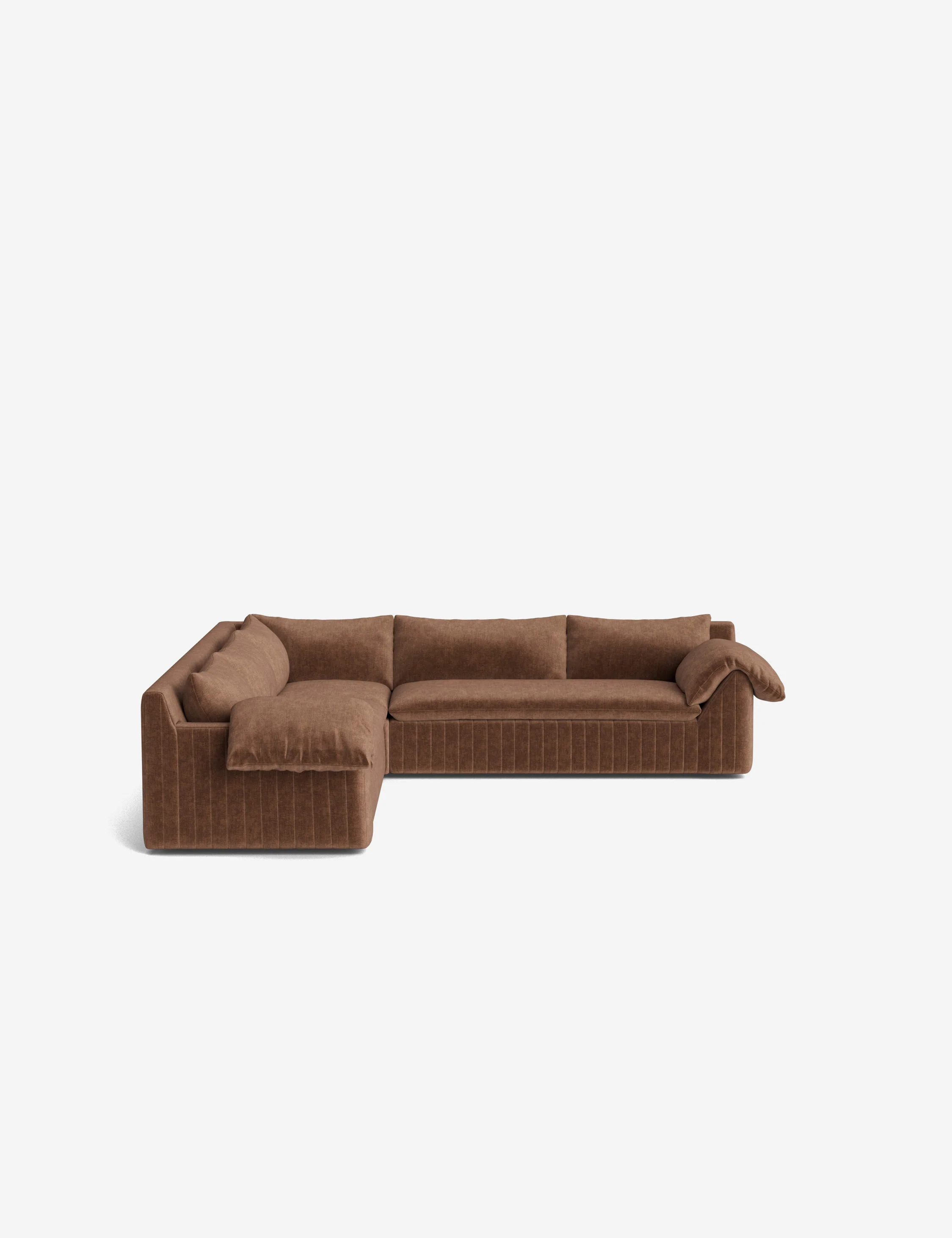 Brown Corner Sectional Brown Corner Sectional