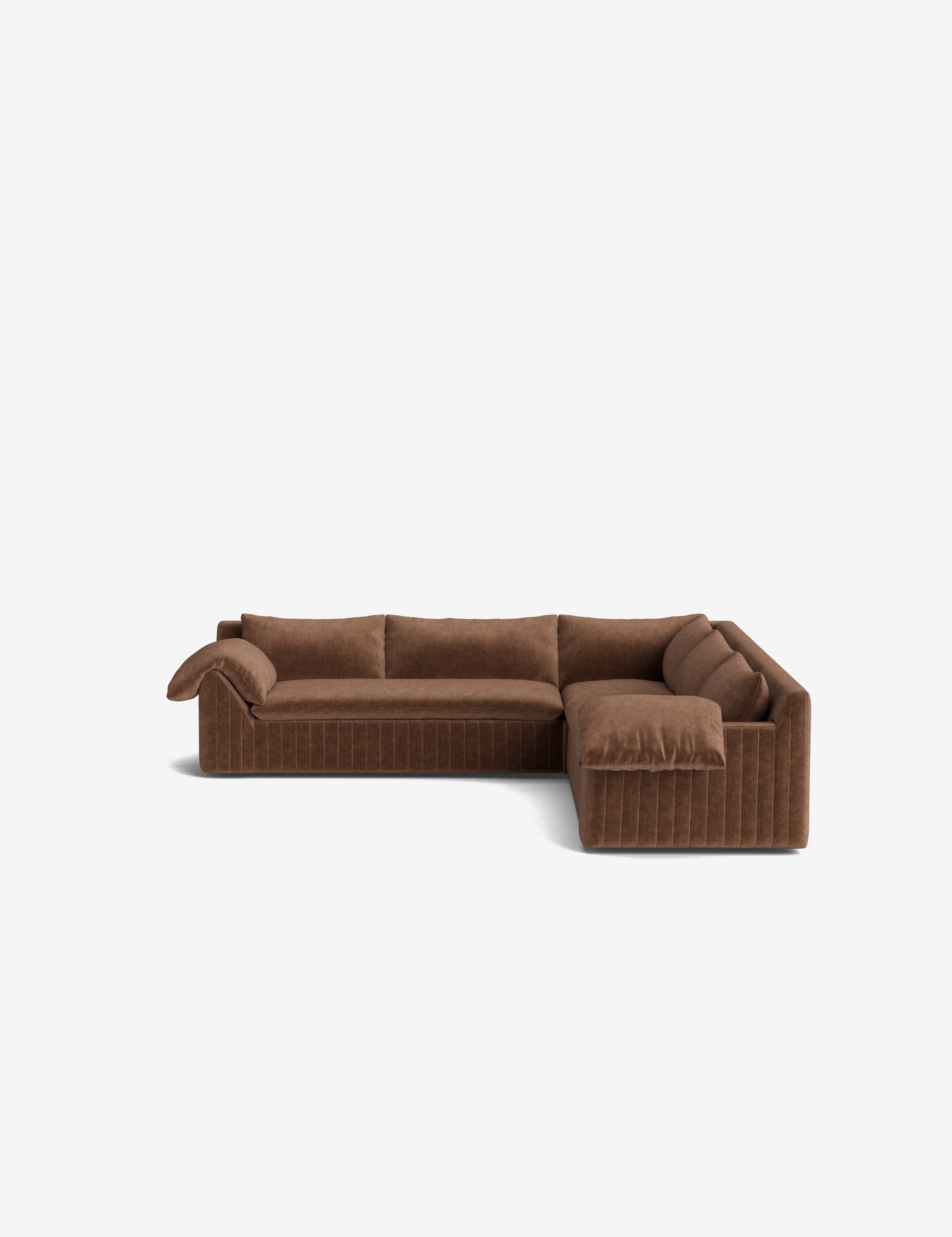 Brown Corner Sectional Brown Corner Sectional