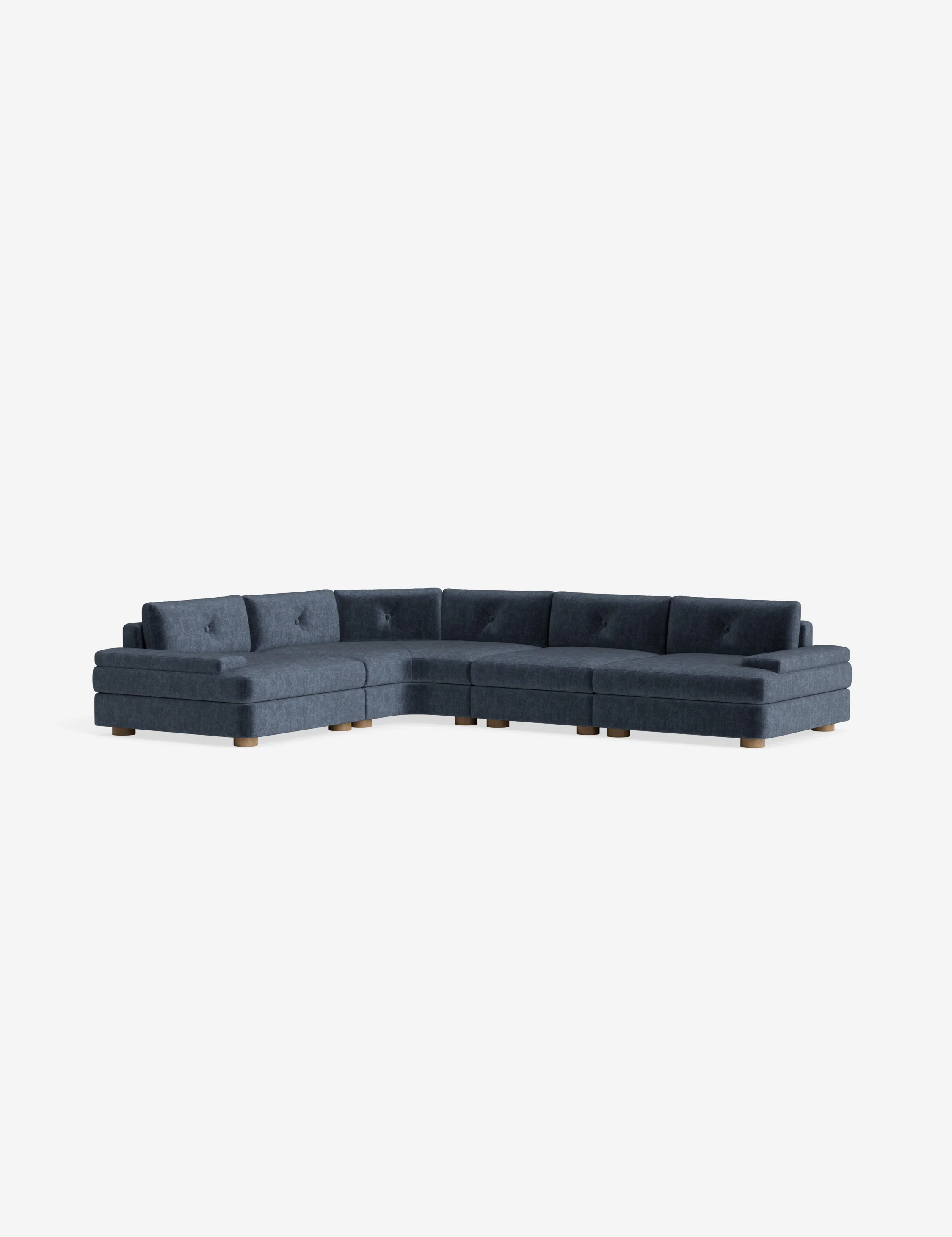 Modern Boucle Chaise Sectional Sofa Modern Boucle Chaise Sectional Sofa
