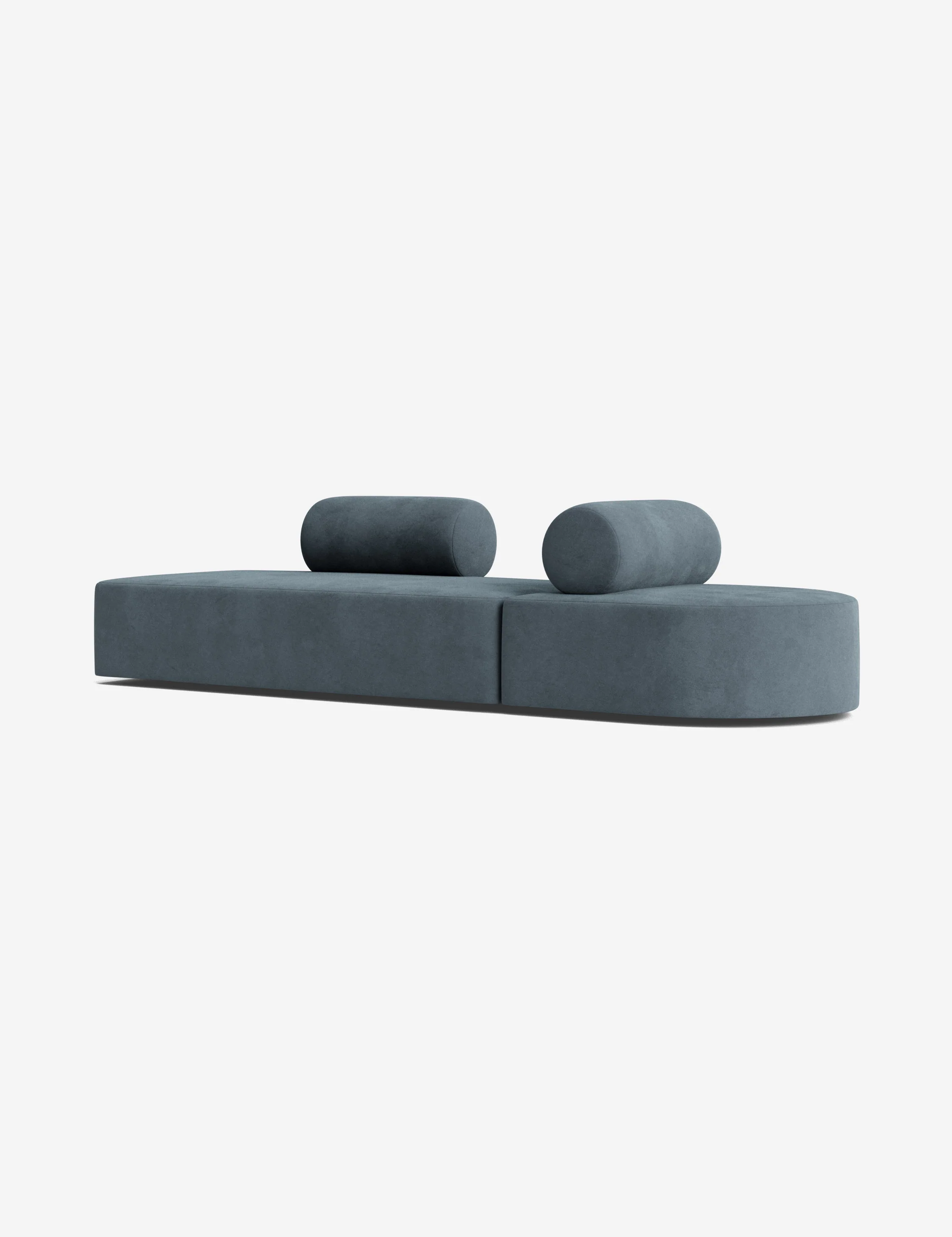 Lilac Vintage Velvet Modular Sofa Lilac Vintage Velvet Modular Sofa