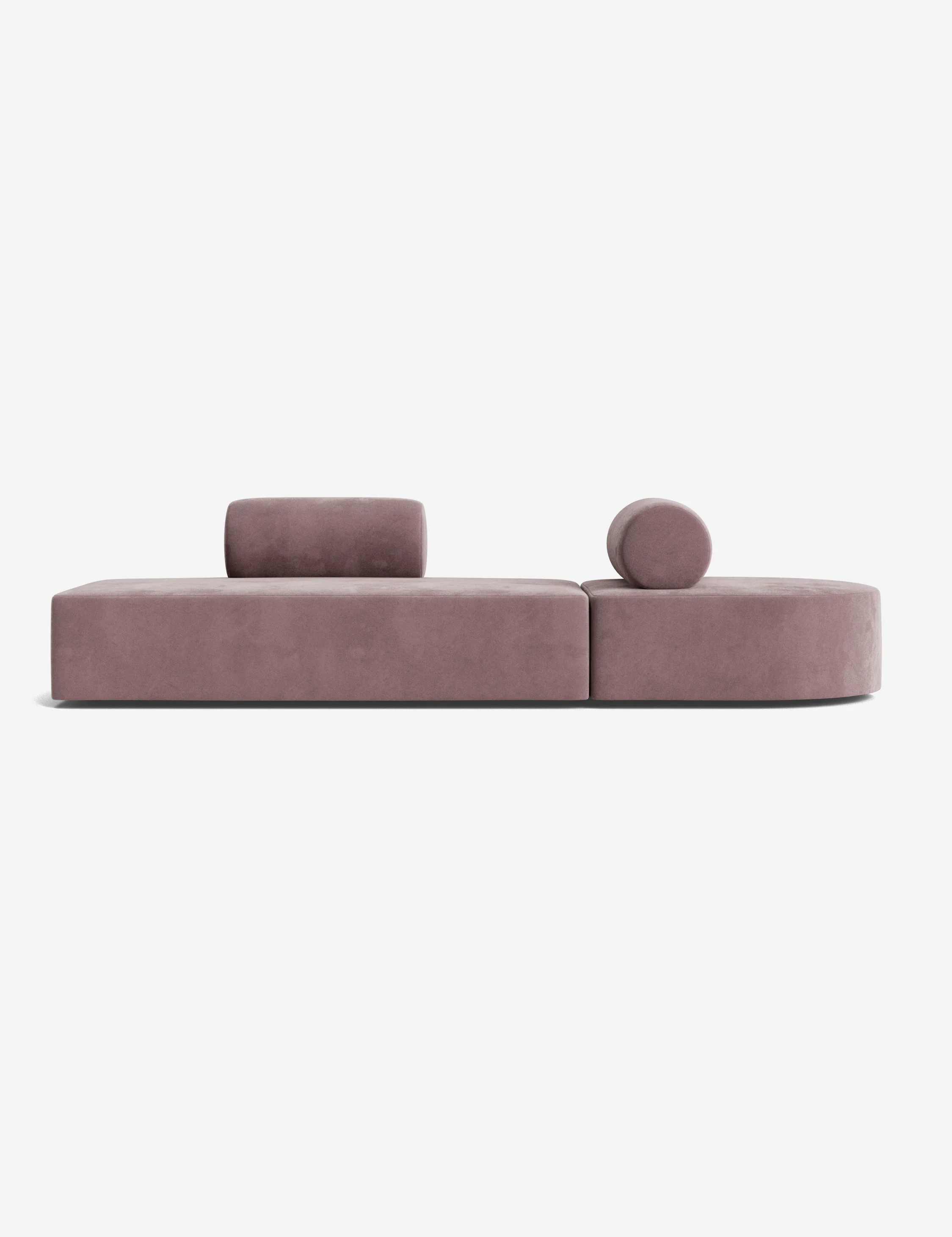 2026051410173373 Lilac Vintage Velvet Modular Sofa