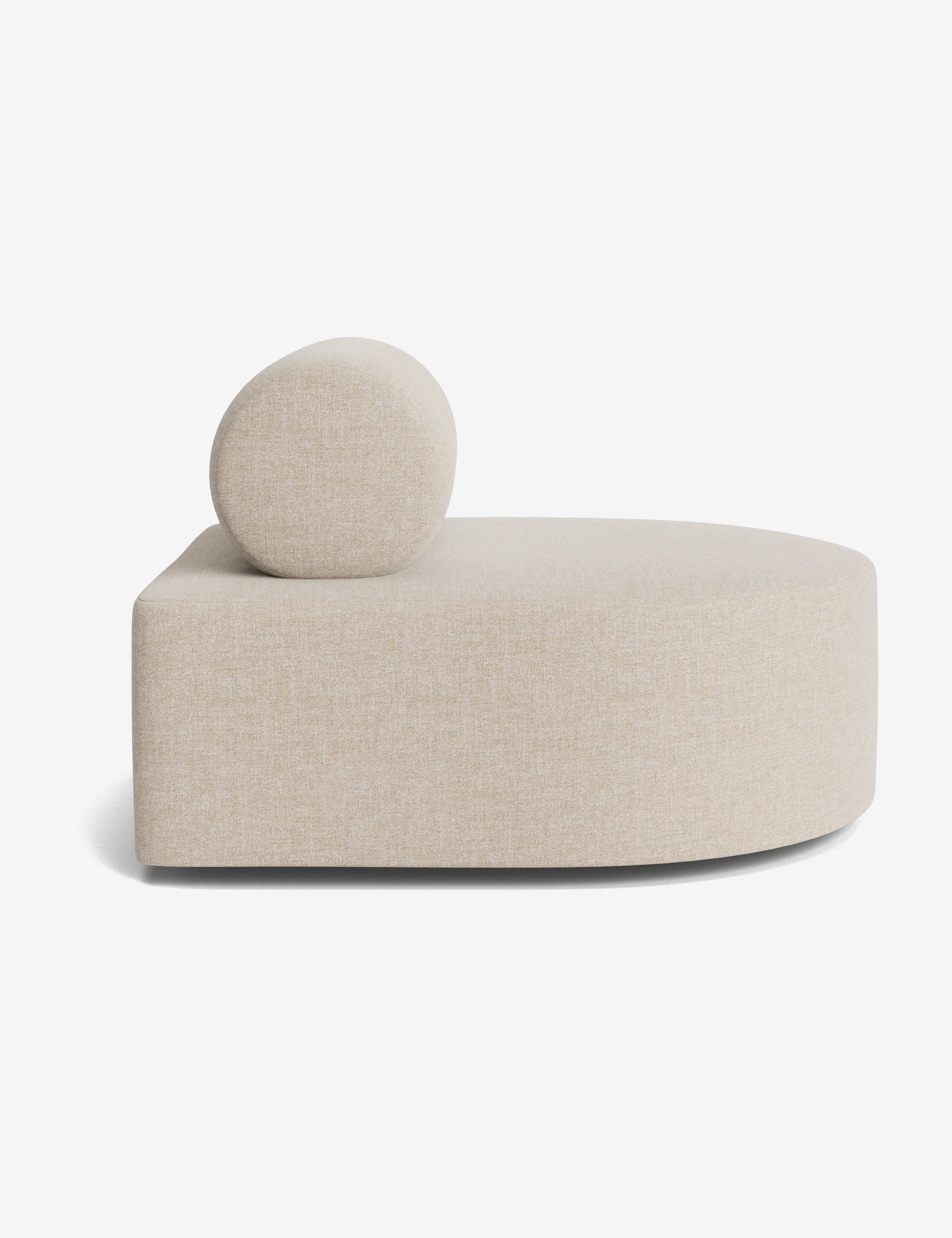 Grey Velvet Armless Modular Sofa Grey Velvet Armless Modular Sofa