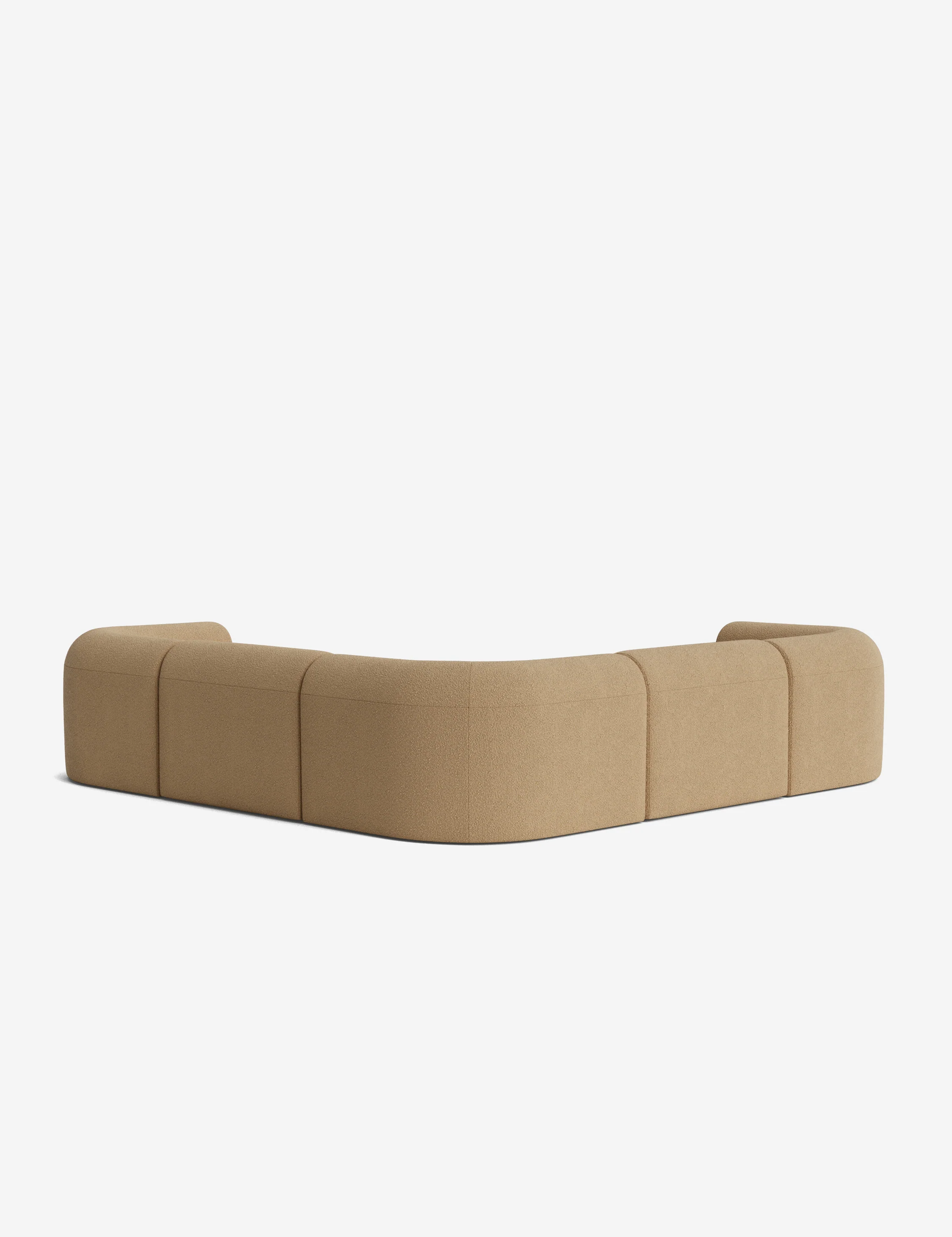 Green Modular Armed Corner Sectional Sofa Green Modular Armed Corner Sectional Sofa