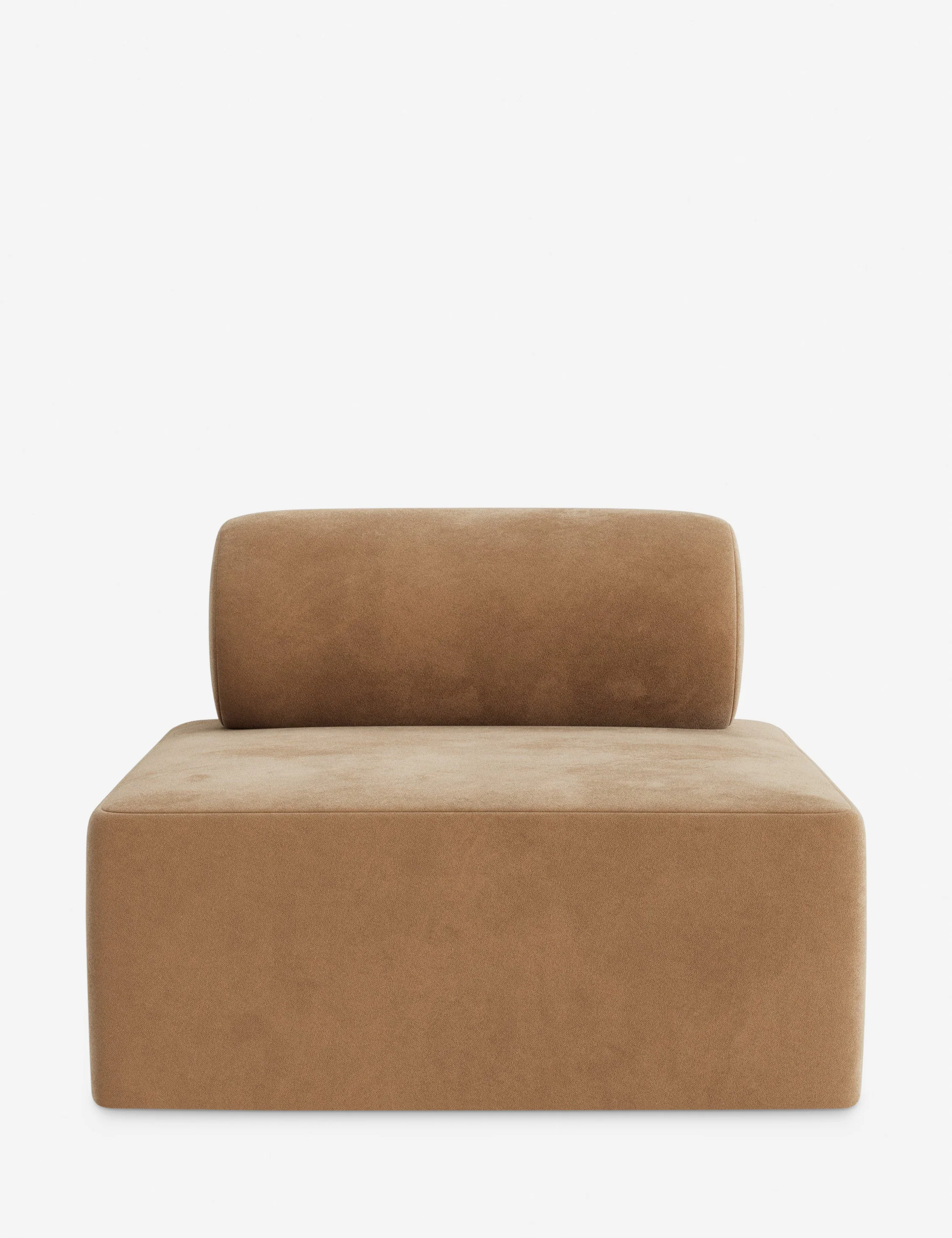 Dark Green Armless Modular Sofa Dark Green Armless Modular Sofa