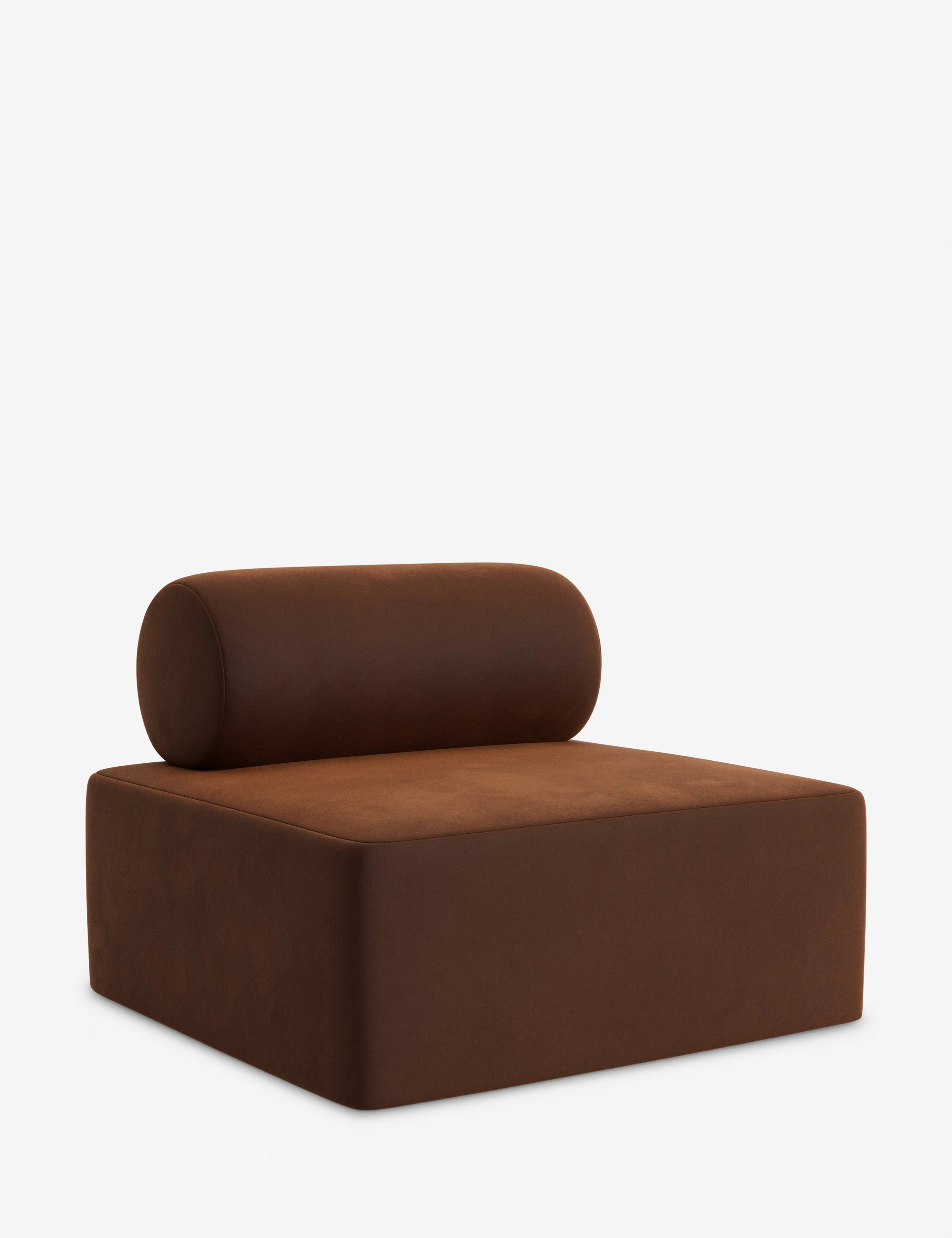Dark Green Armless Modular Sofa Dark Green Armless Modular Sofa
