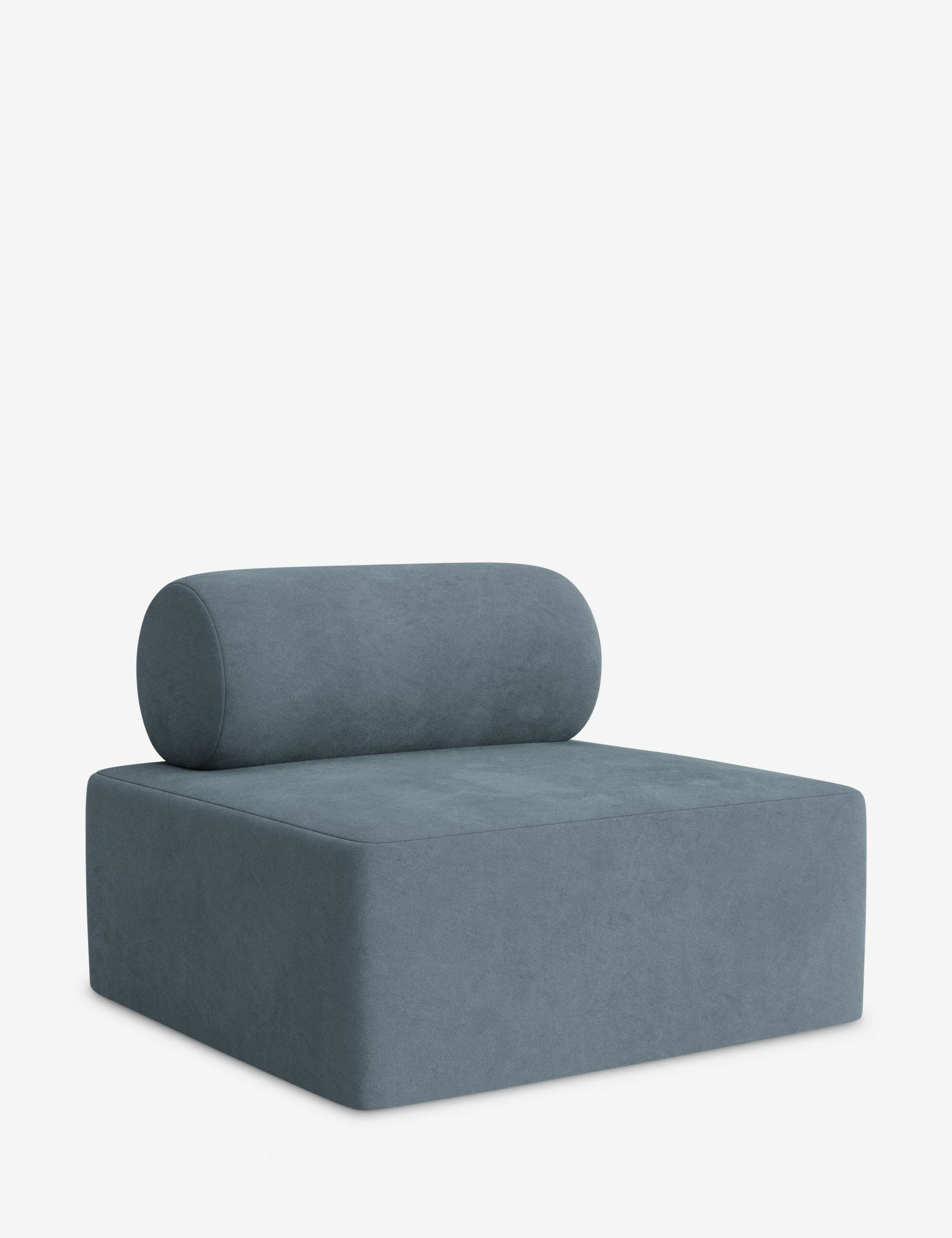 Dark Green Armless Modular Sofa Dark Green Armless Modular Sofa