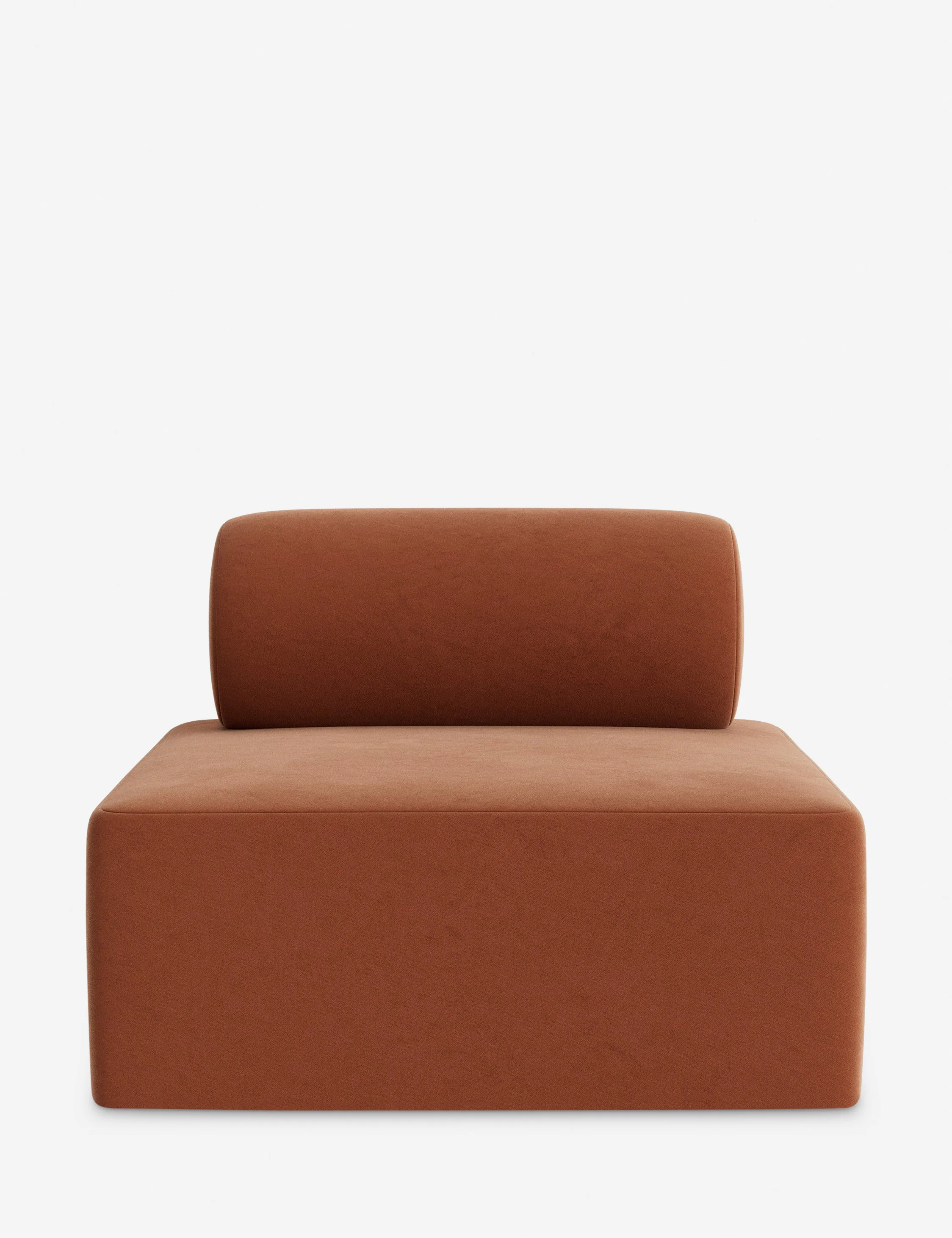 Dark Green Armless Modular Sofa Dark Green Armless Modular Sofa