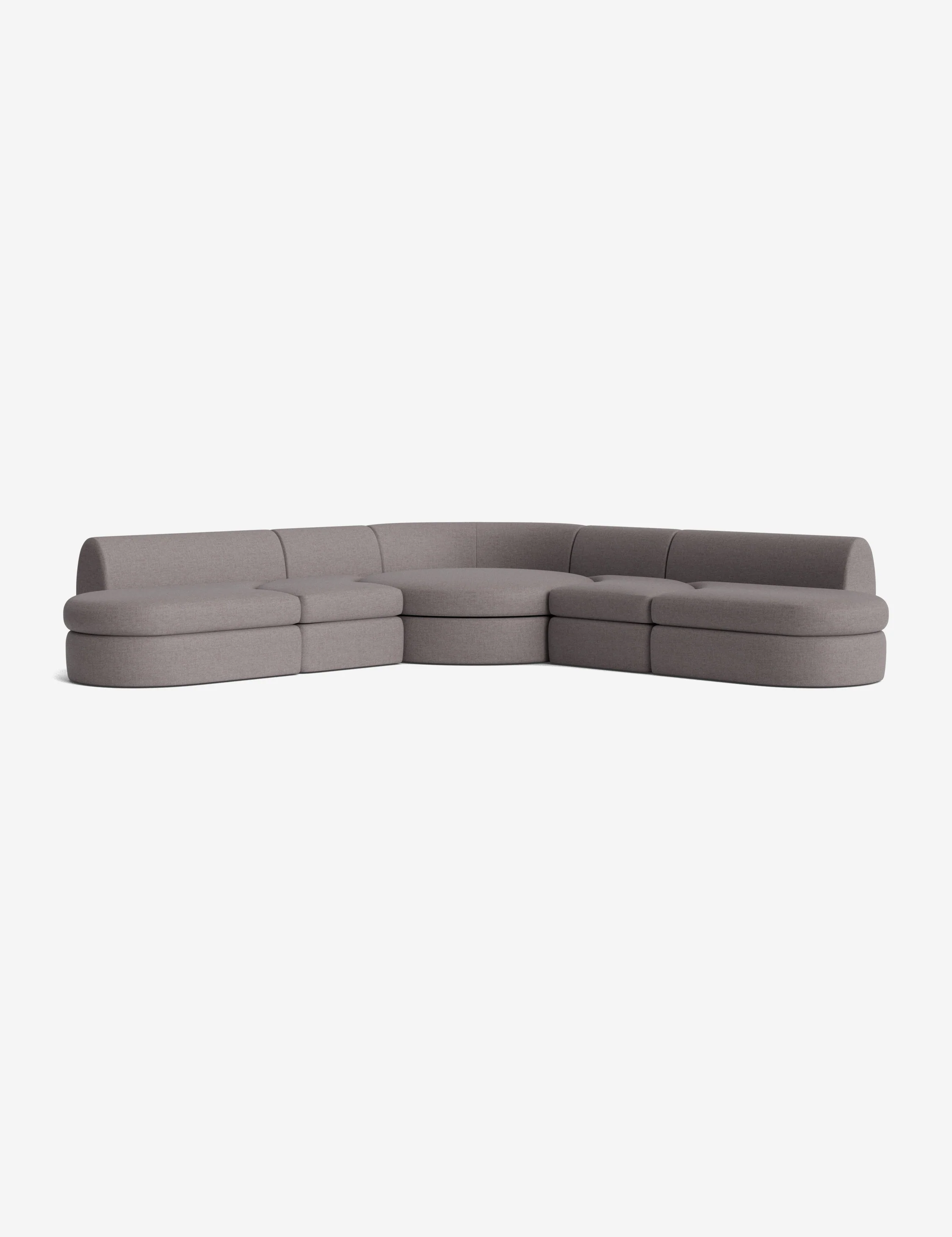 Cotton Weave Modular Corner Sectional Sofa Cotton Weave Modular Corner Sectional Sofa