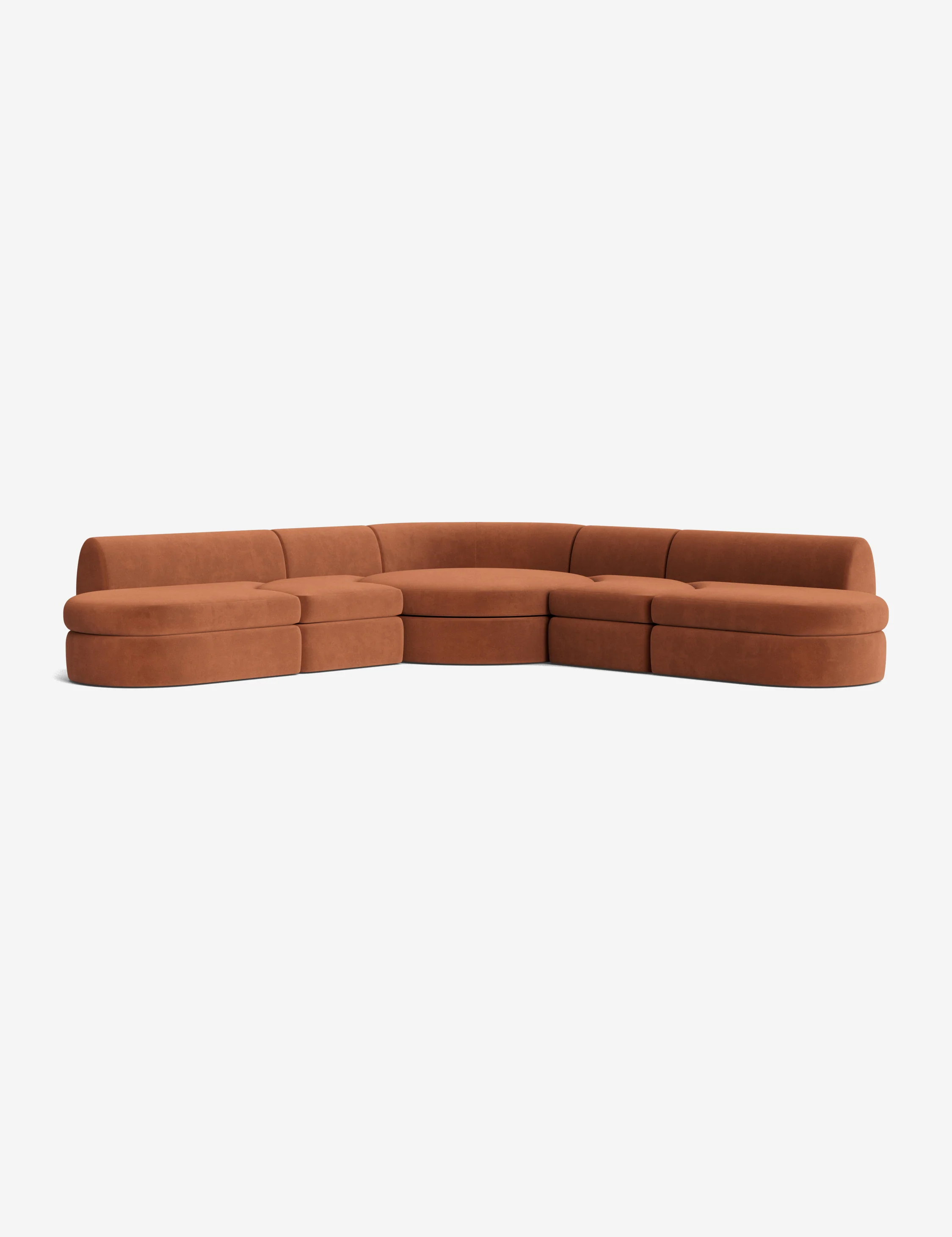 Cotton Weave Modular Corner Sectional Sofa Cotton Weave Modular Corner Sectional Sofa