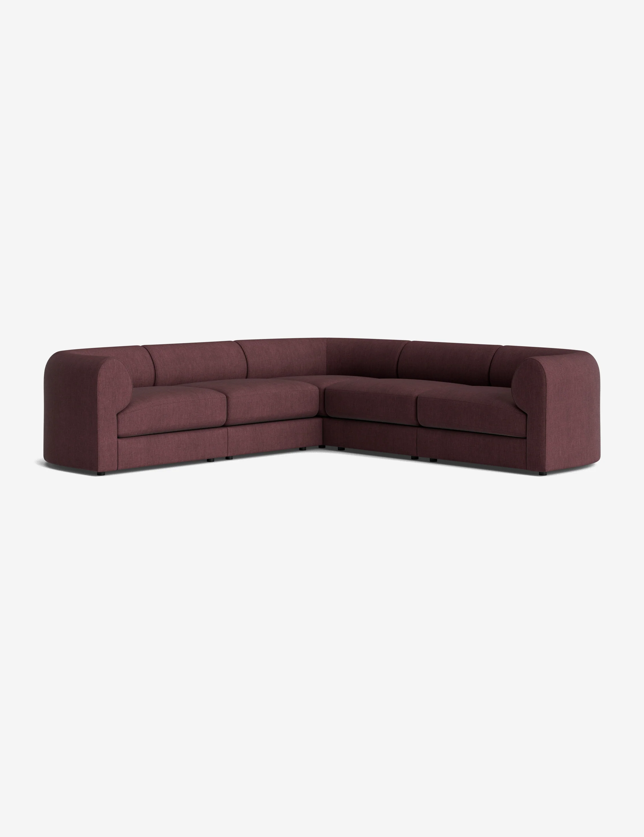 Modern Boucle Corner Sectional Sofa