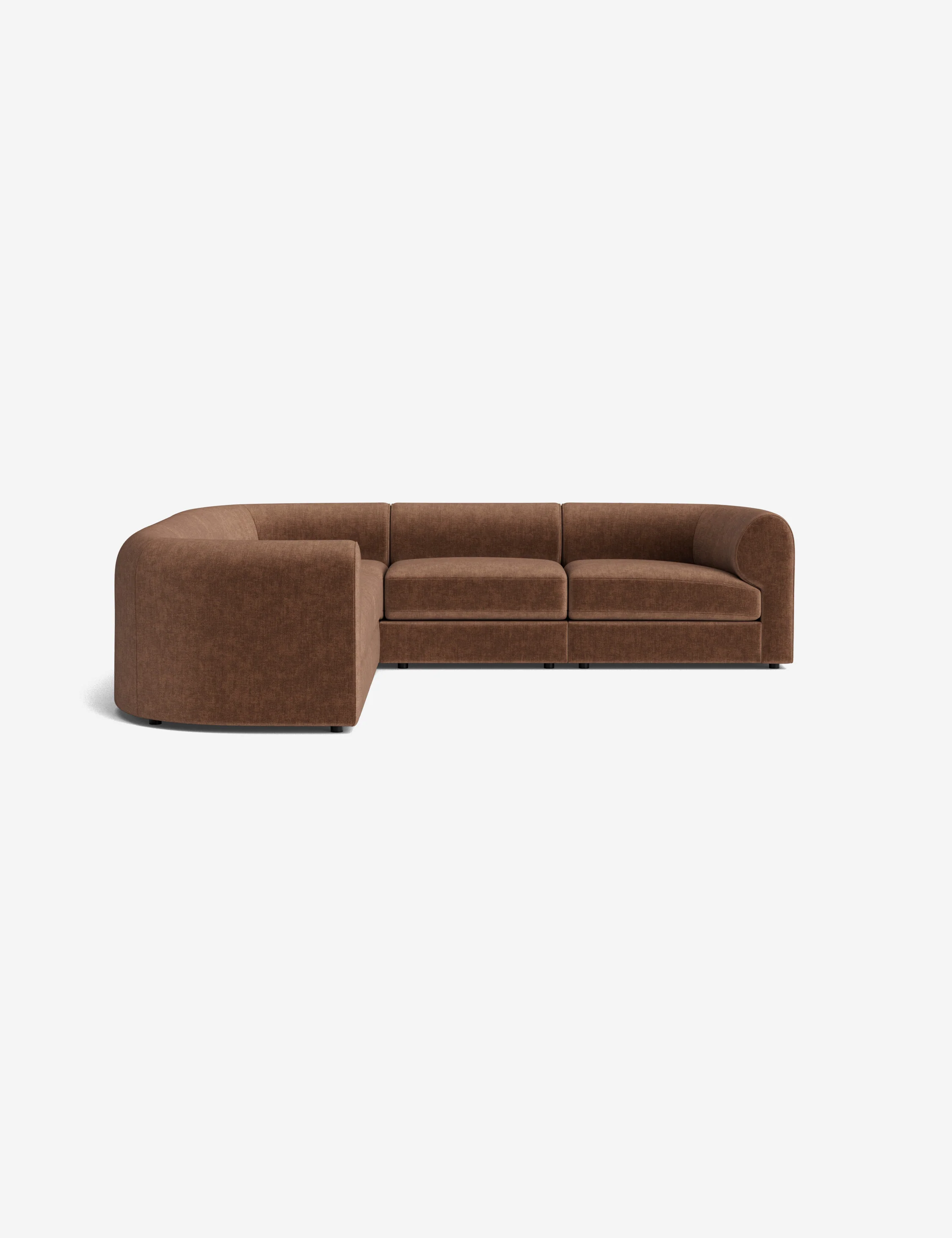 Modern Boucle Corner Sectional Sofa