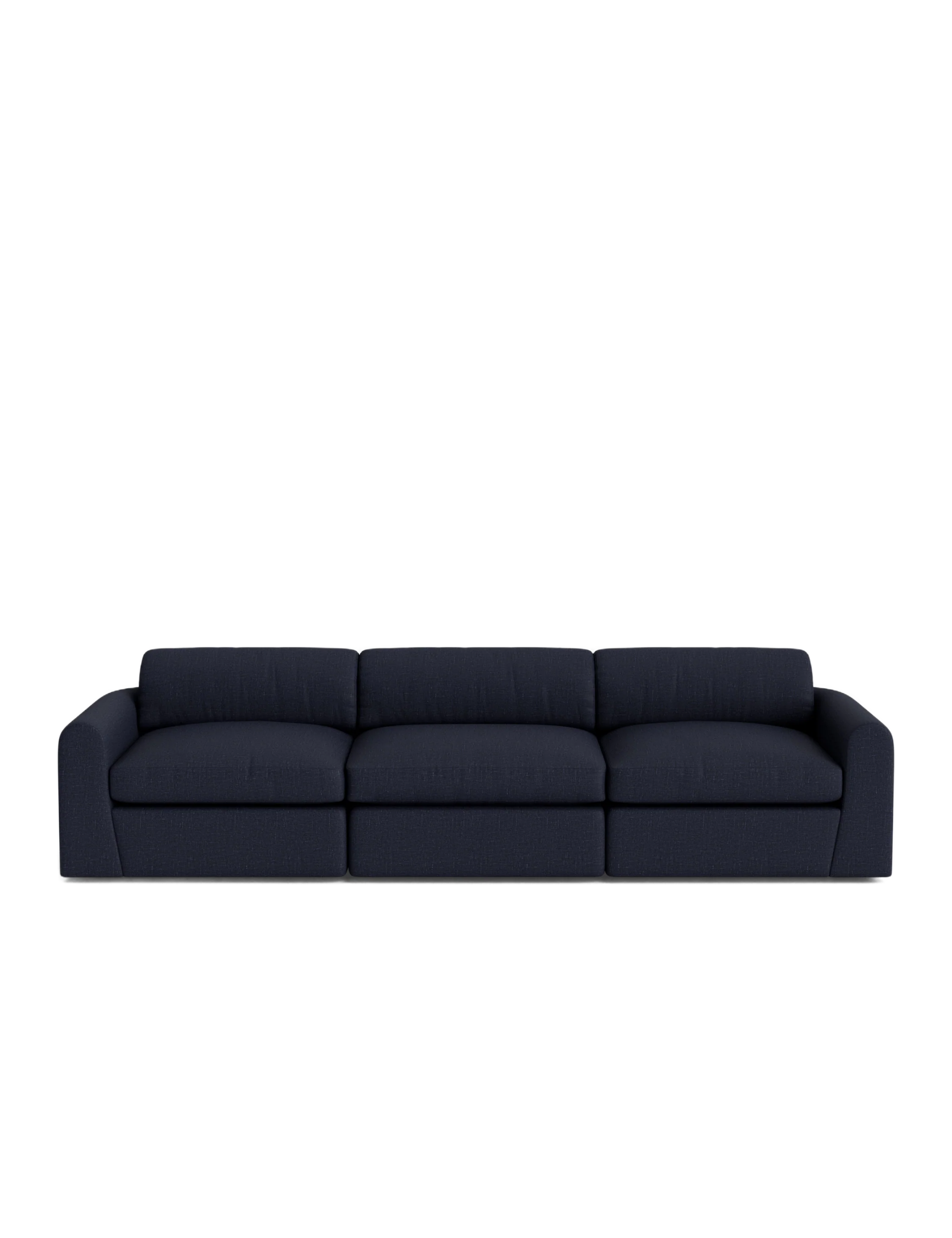 Navy Blue High-Performance Linen Modular Sofa Navy Blue High-Performance Linen Modular Sofa