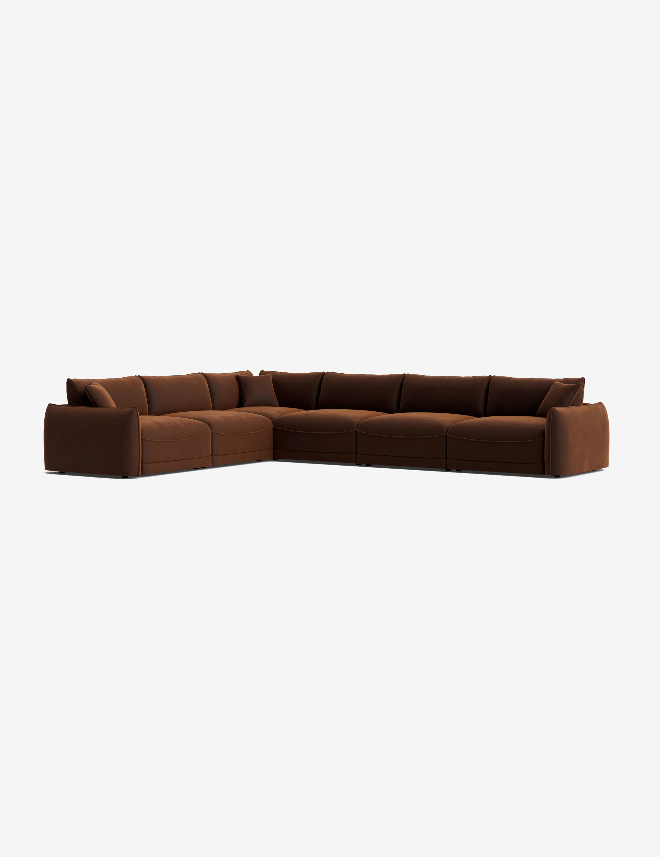 blue sectional sofa
