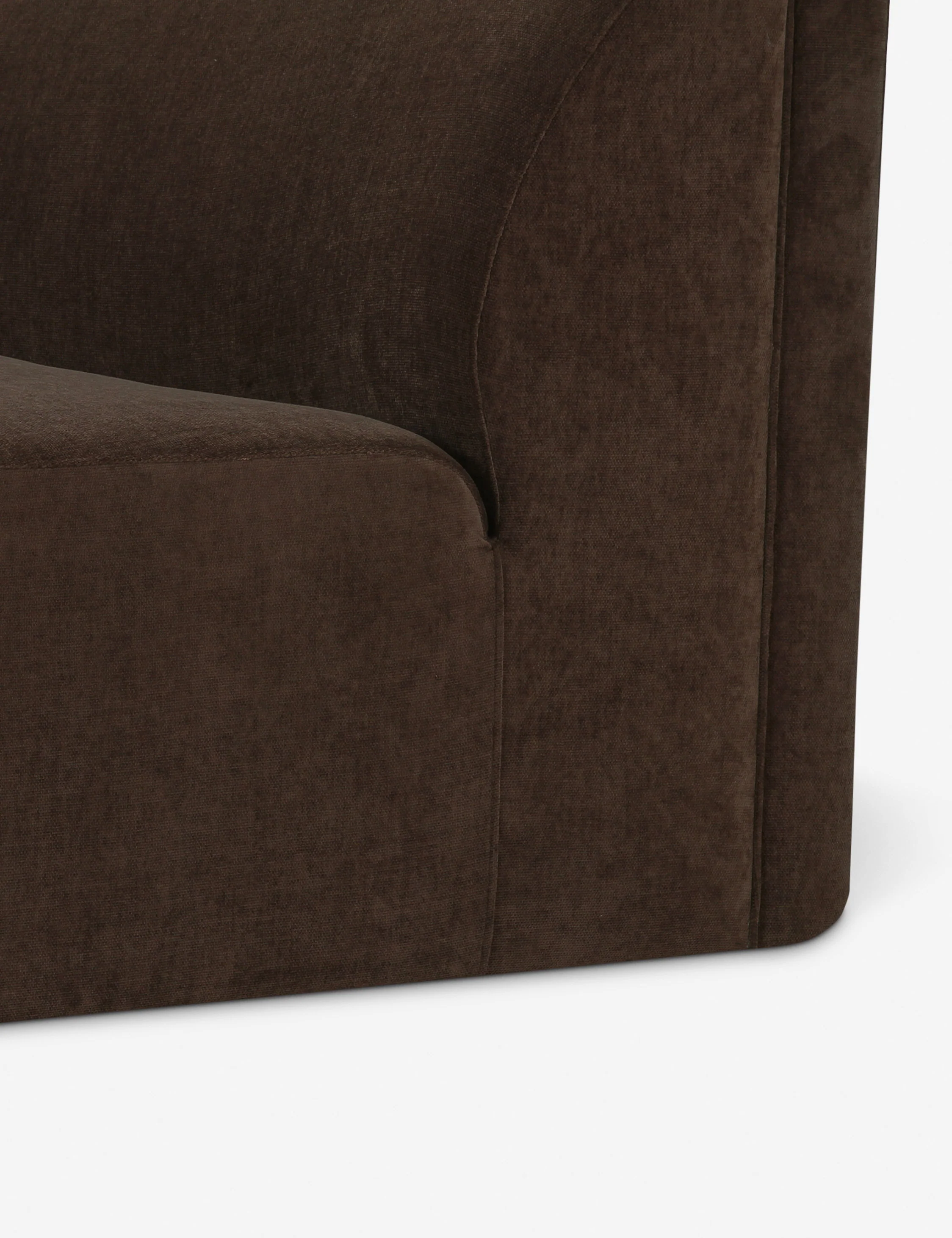 Comfortable Brown Modular Sofa