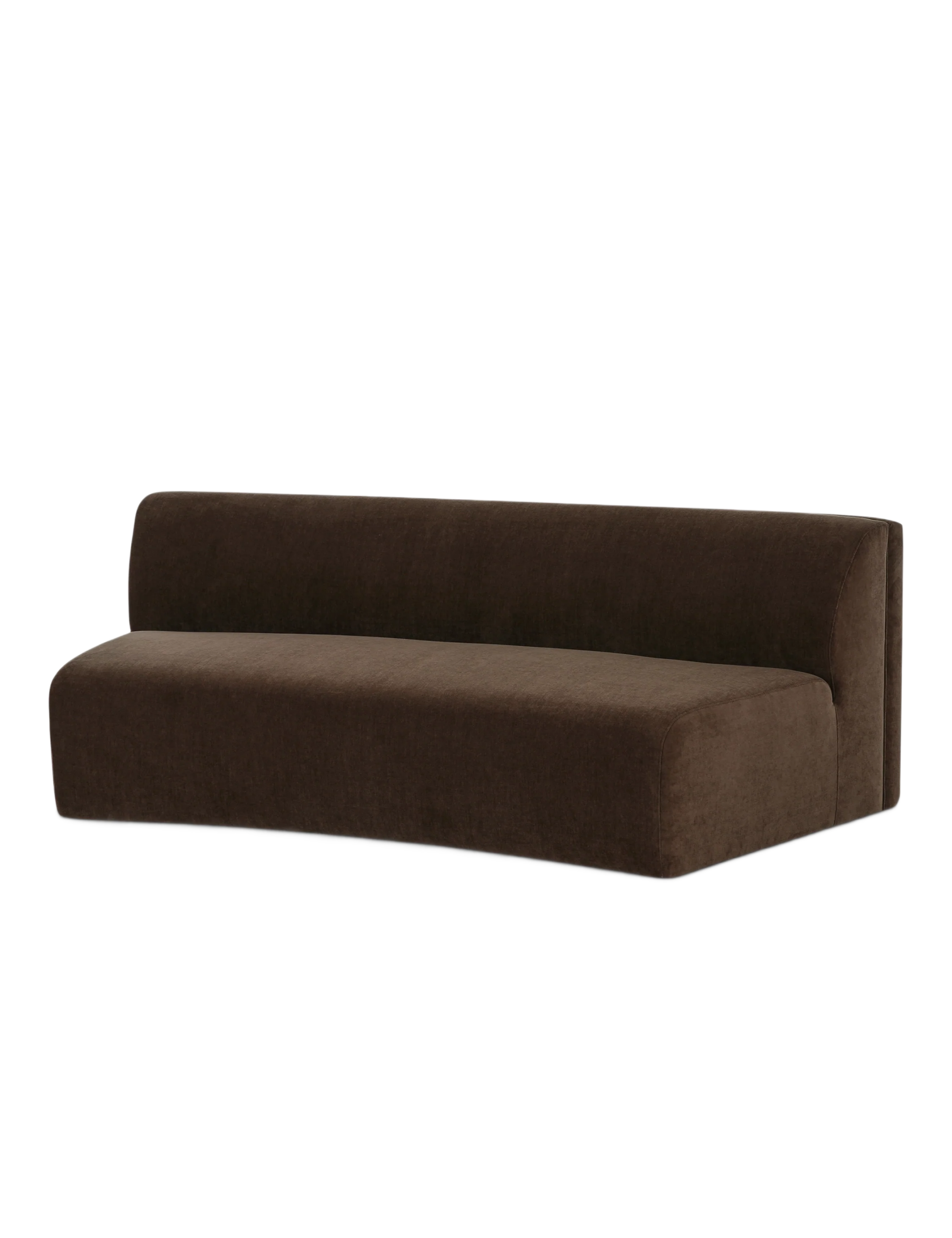 Comfortable Brown Modular Sofa