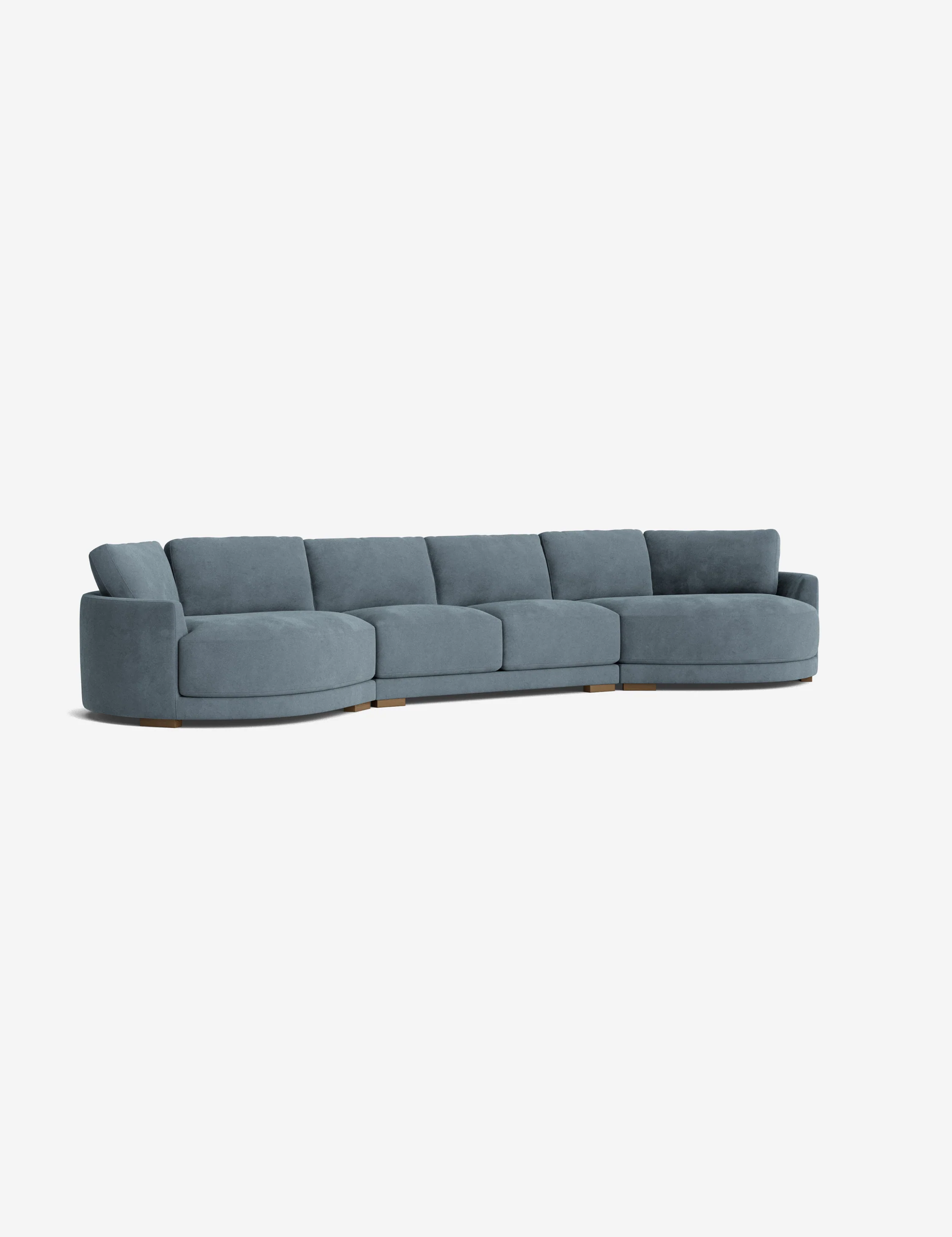 Green Vintage Velvet Modular Sofa Green Vintage Velvet Modular Sofa