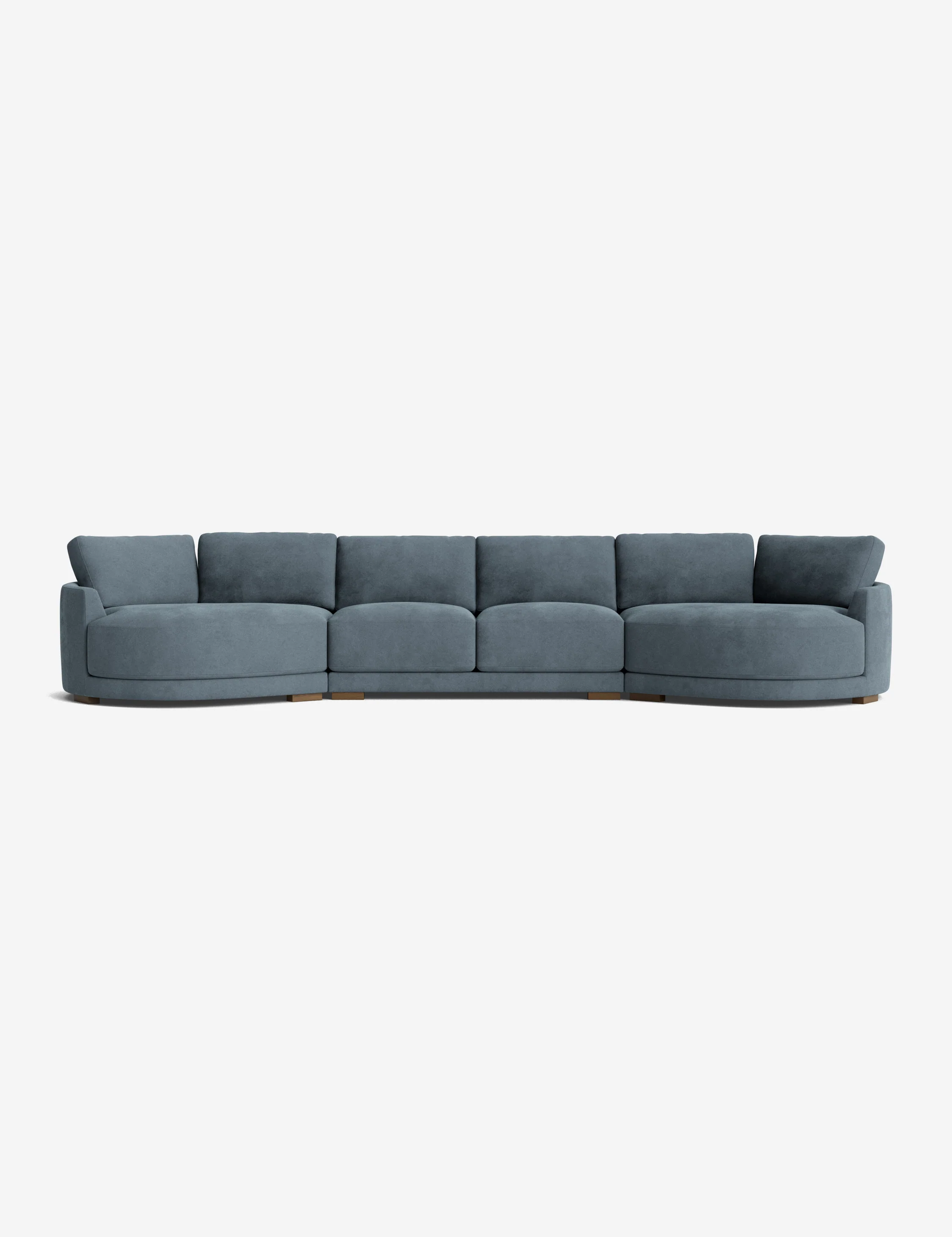 Green Vintage Velvet Modular Sofa Green Vintage Velvet Modular Sofa