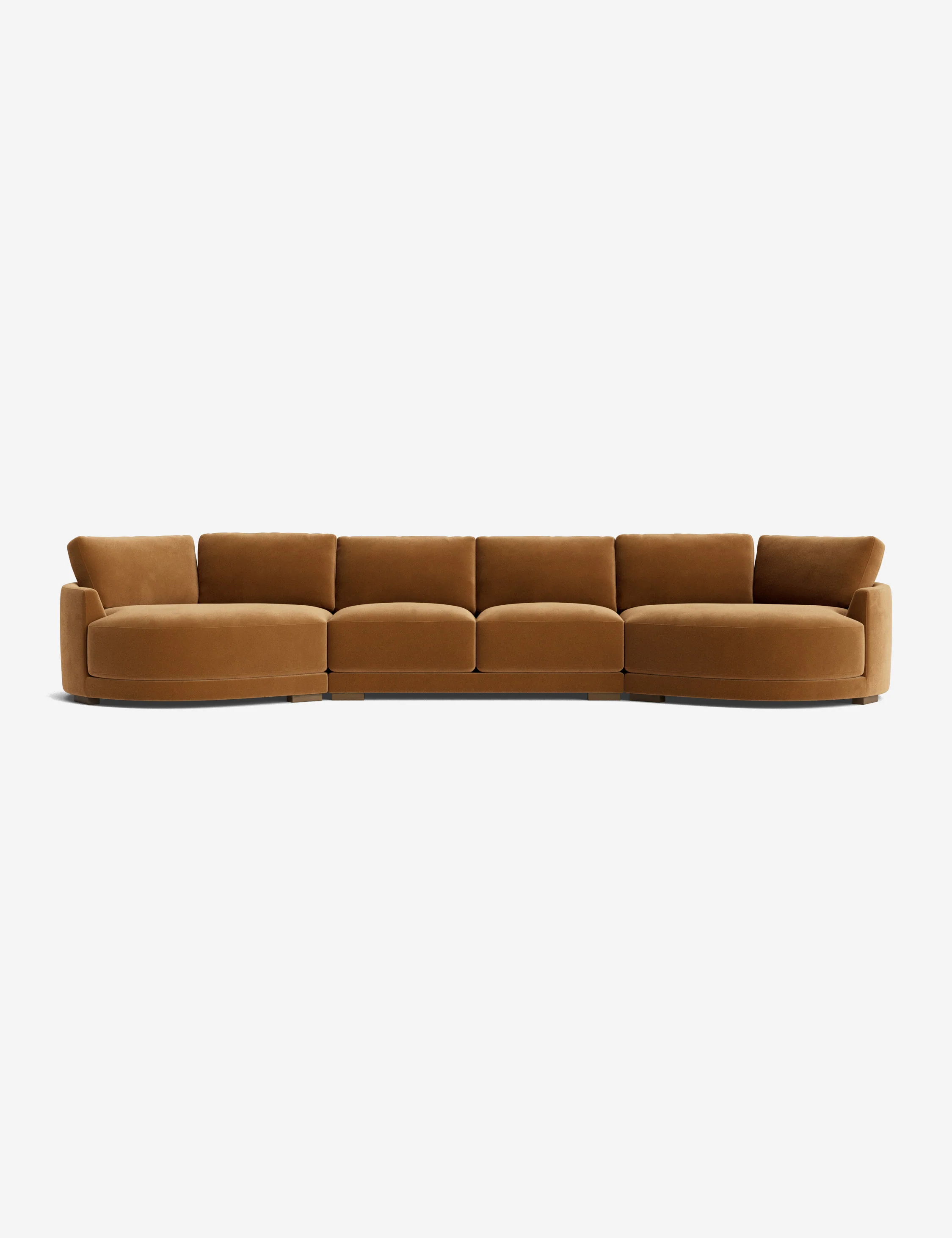Green Vintage Velvet Modular Sofa Green Vintage Velvet Modular Sofa