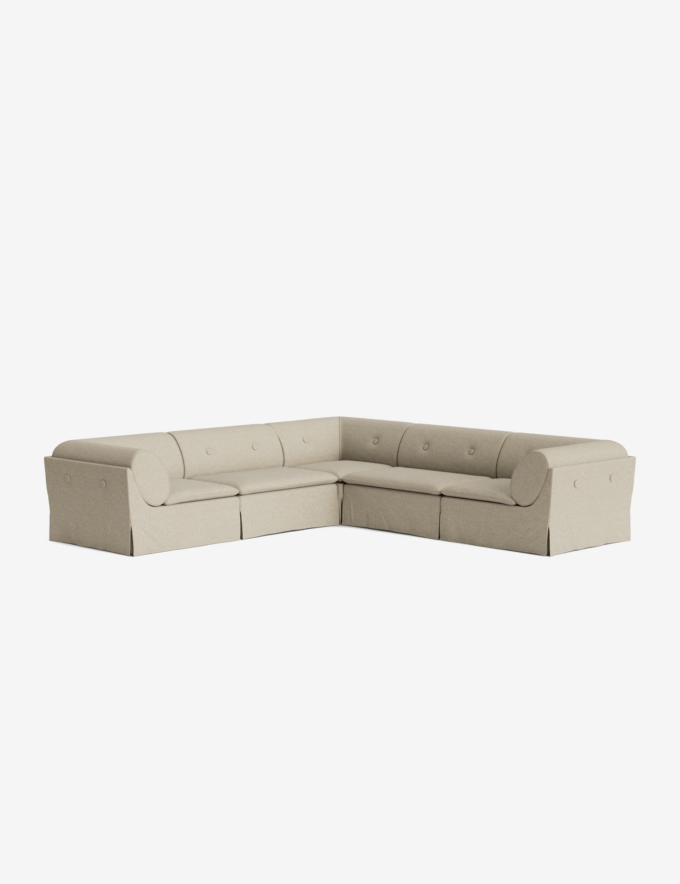 Light Green Modular Sofa