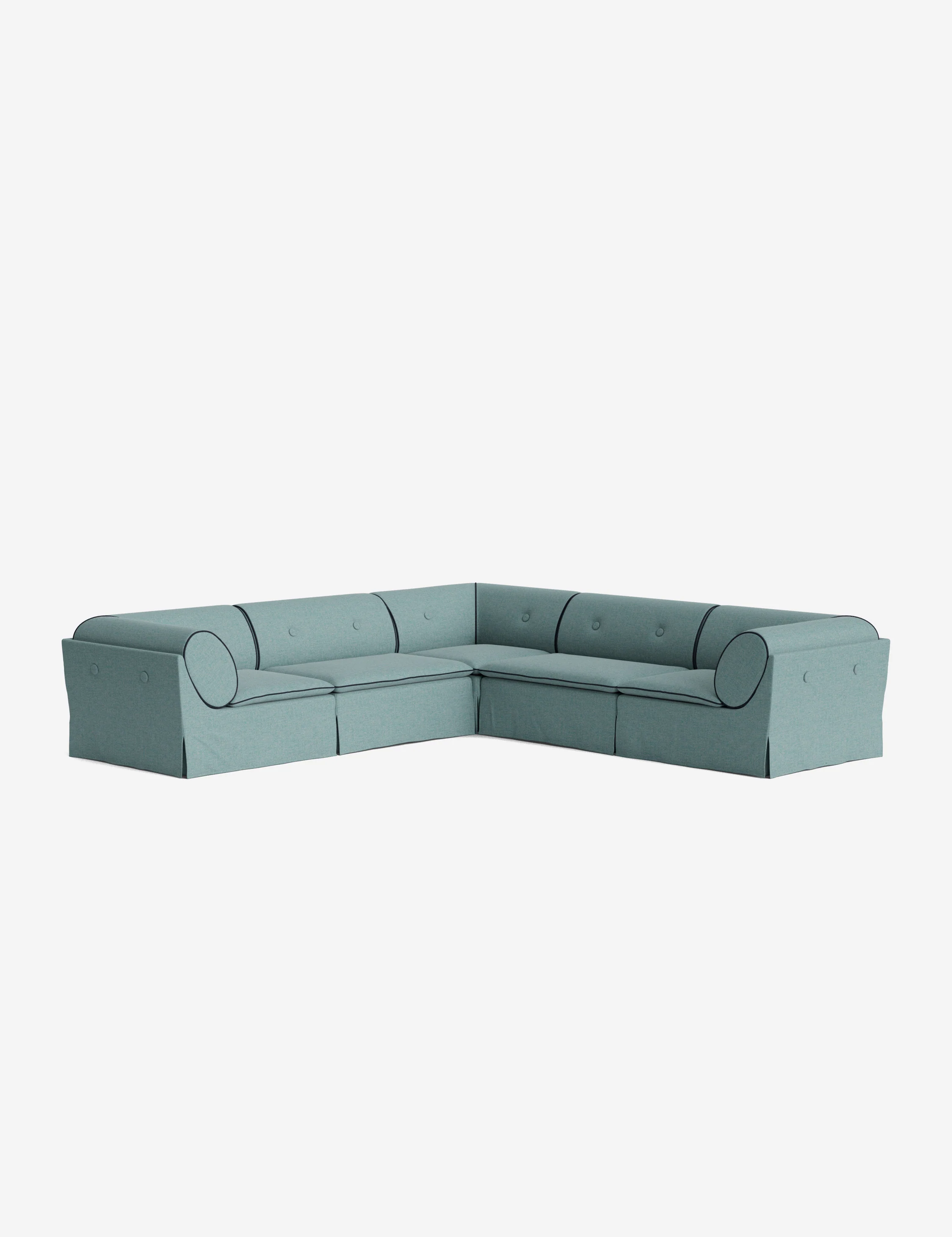 Light Green Modular Sofa