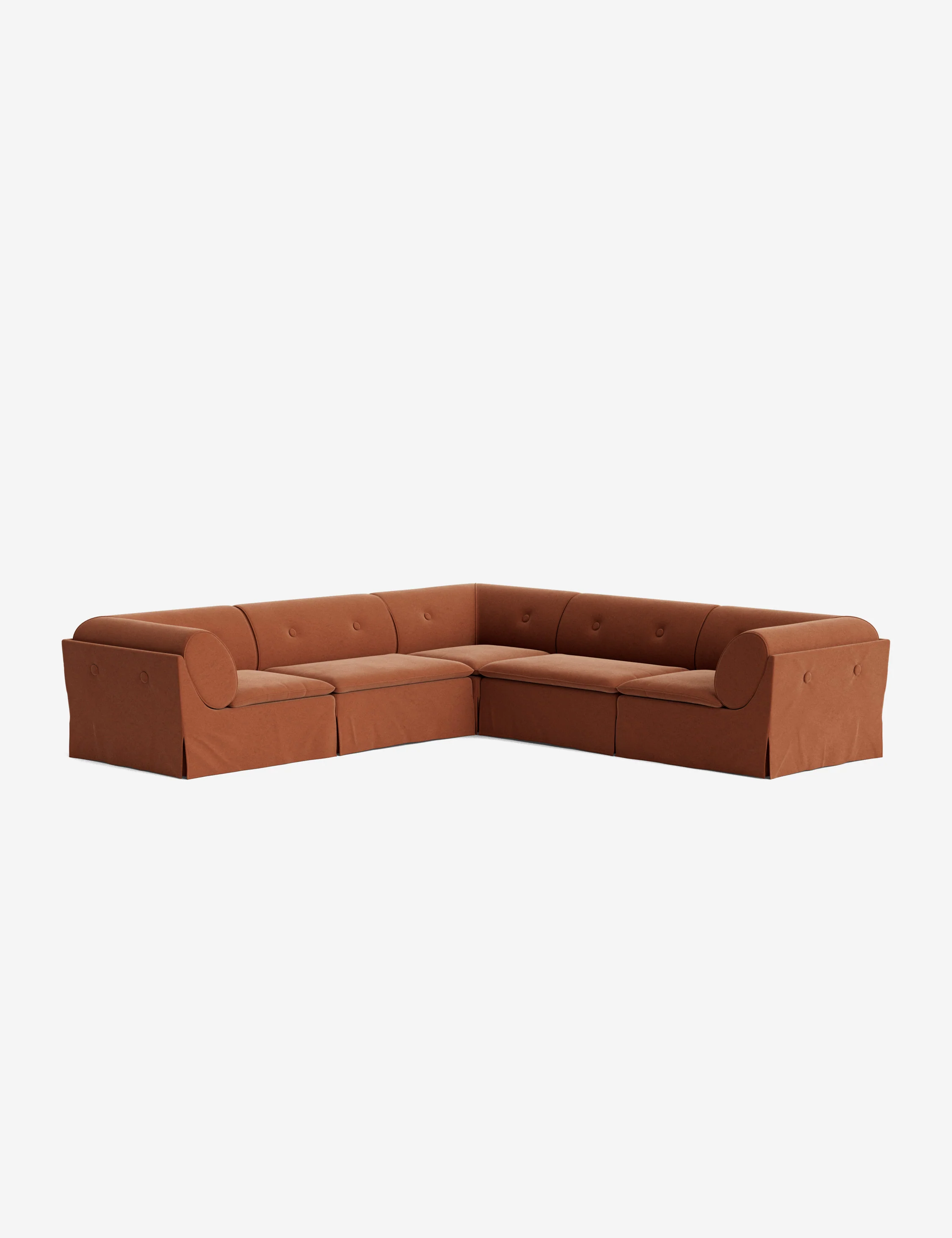 Light Green Modular Sofa