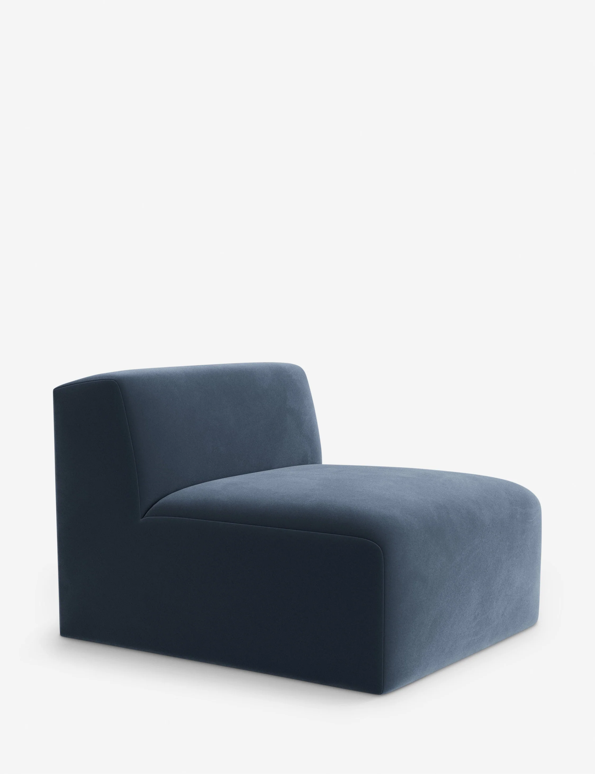 Stylish Armless Modular Sofa