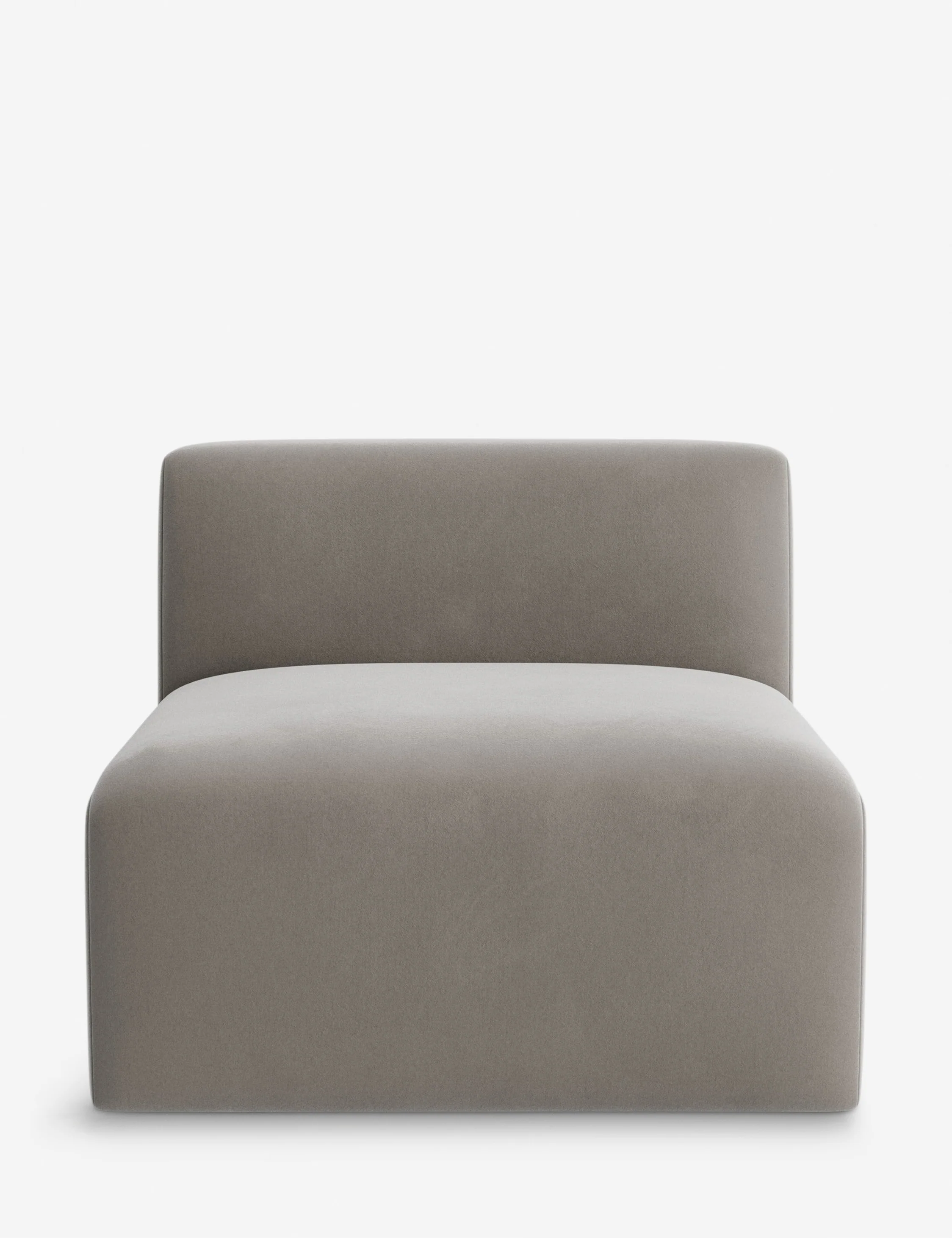 Stylish Armless Modular Sofa