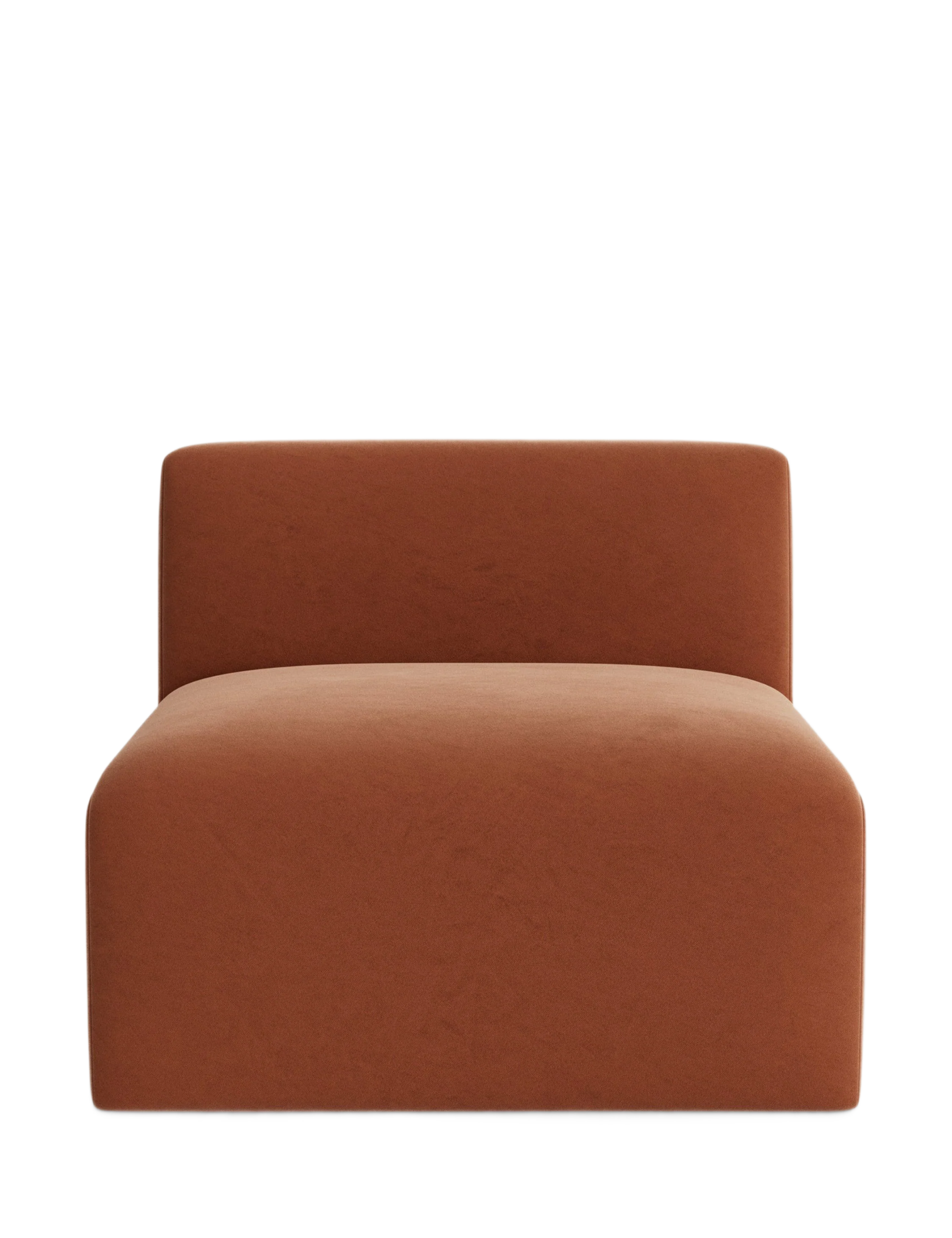 Stylish Armless Modular Sofa