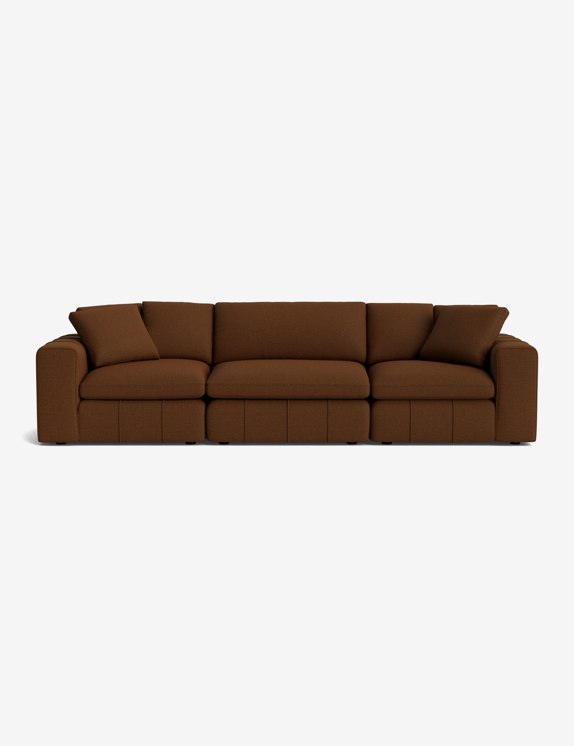 Dark Gray Linen Modular Sofa Dark Gray Linen Modular Sofa