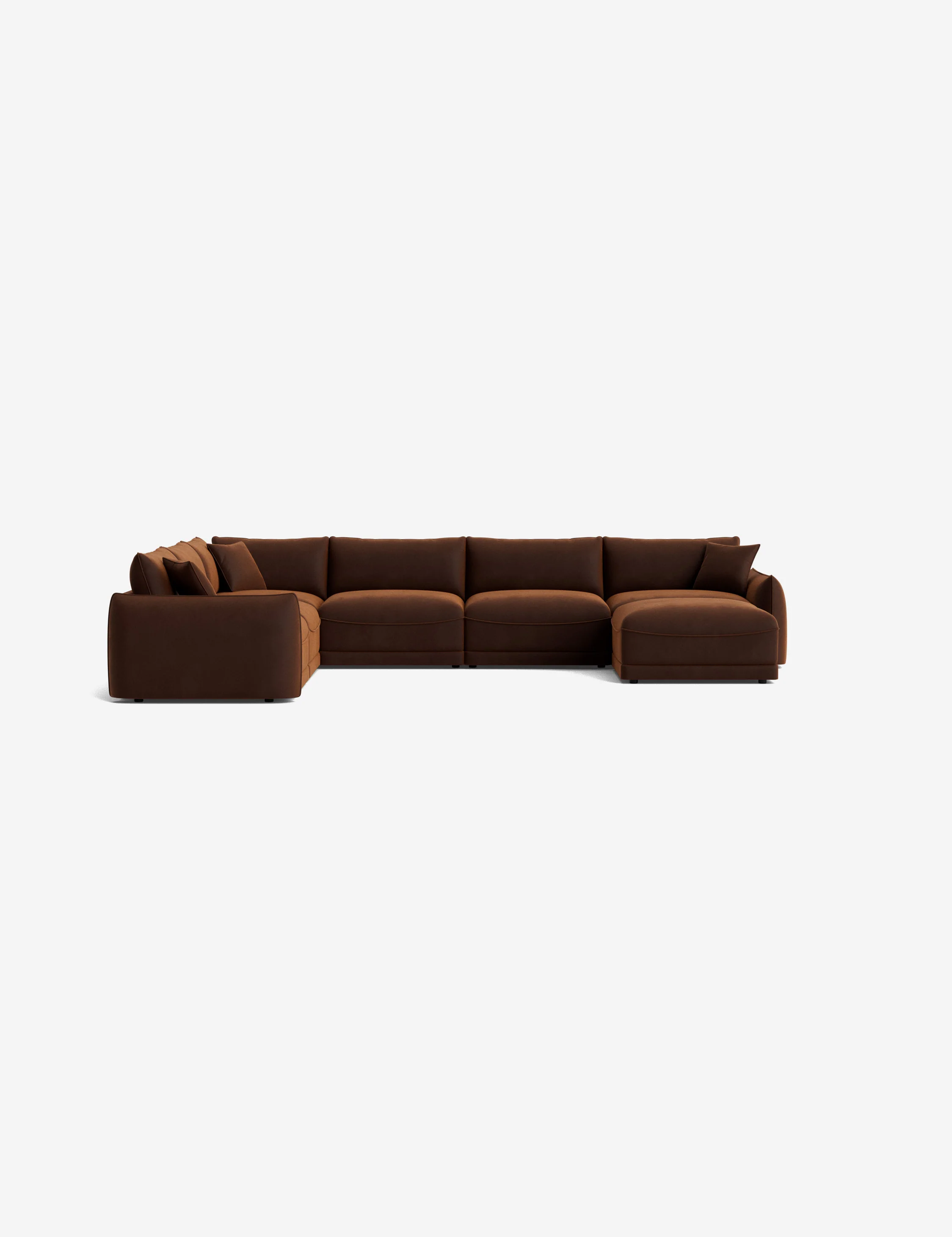 Modular Sofa with Ottoman