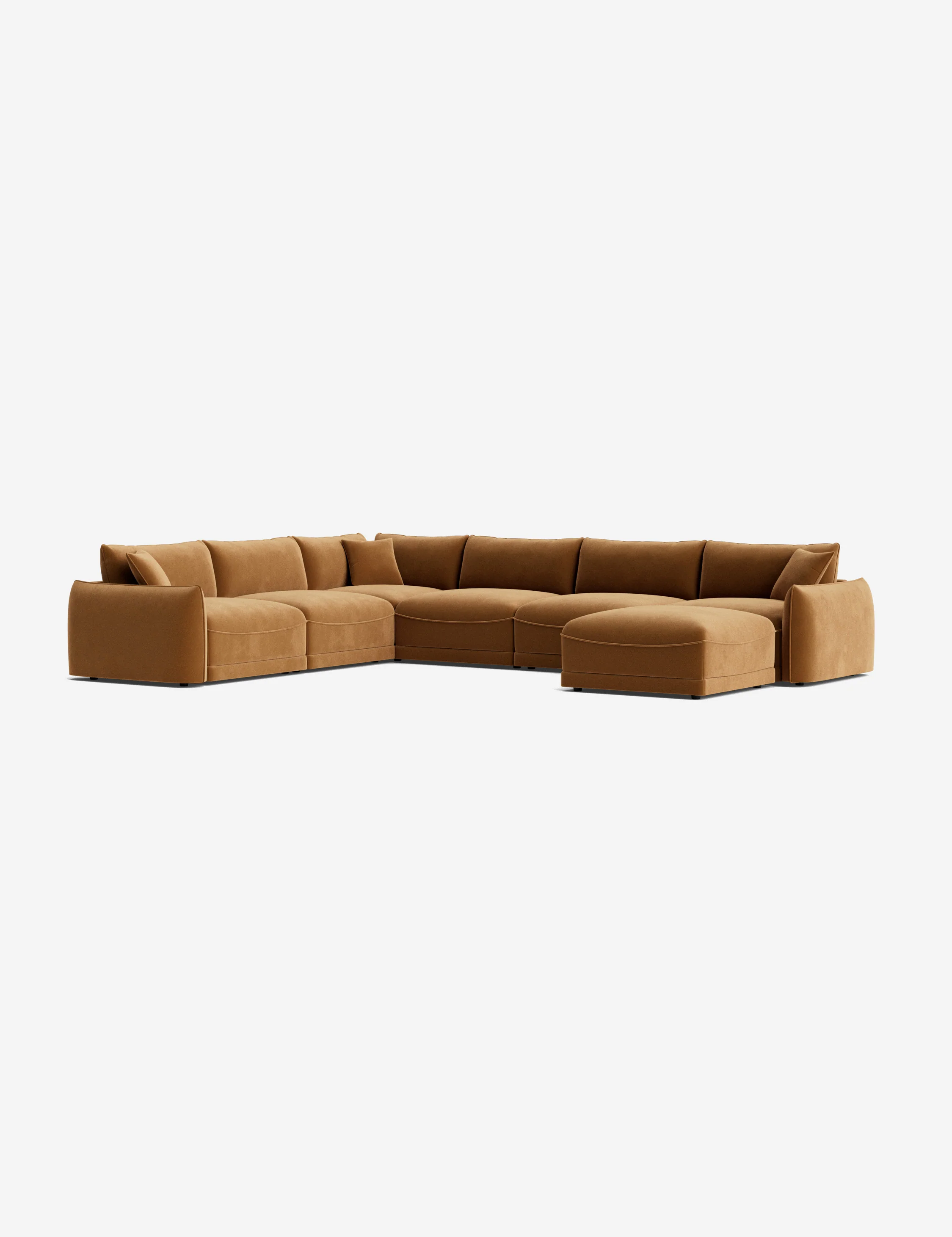 Modular Sofa with Ottoman