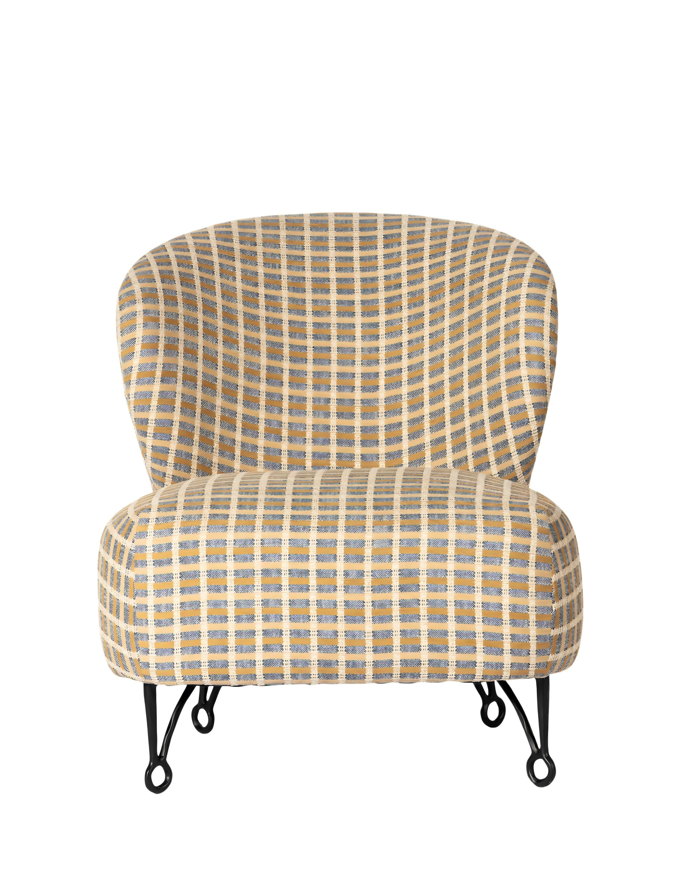 Armless Accent Chair