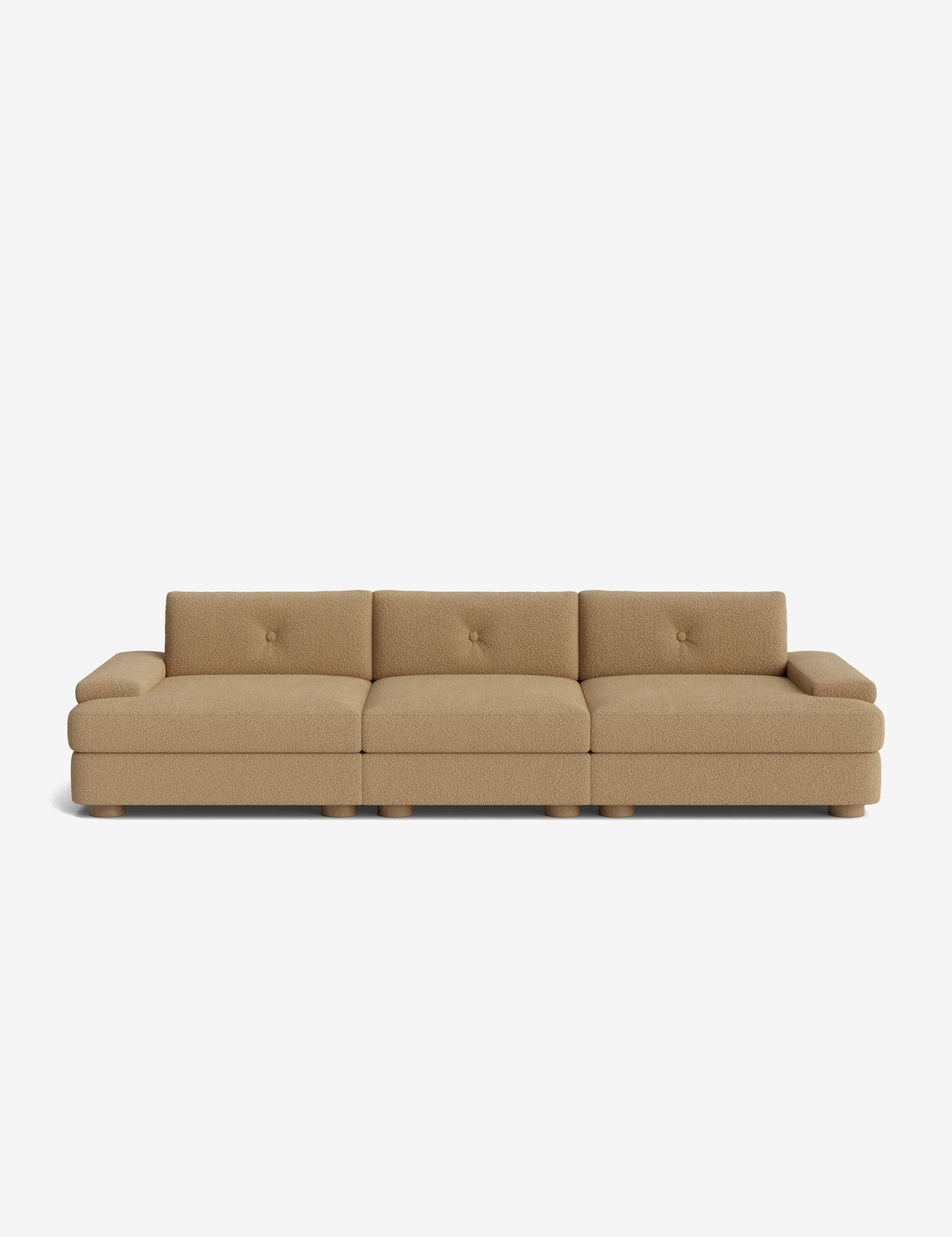 Blue Retro Modular Sofa