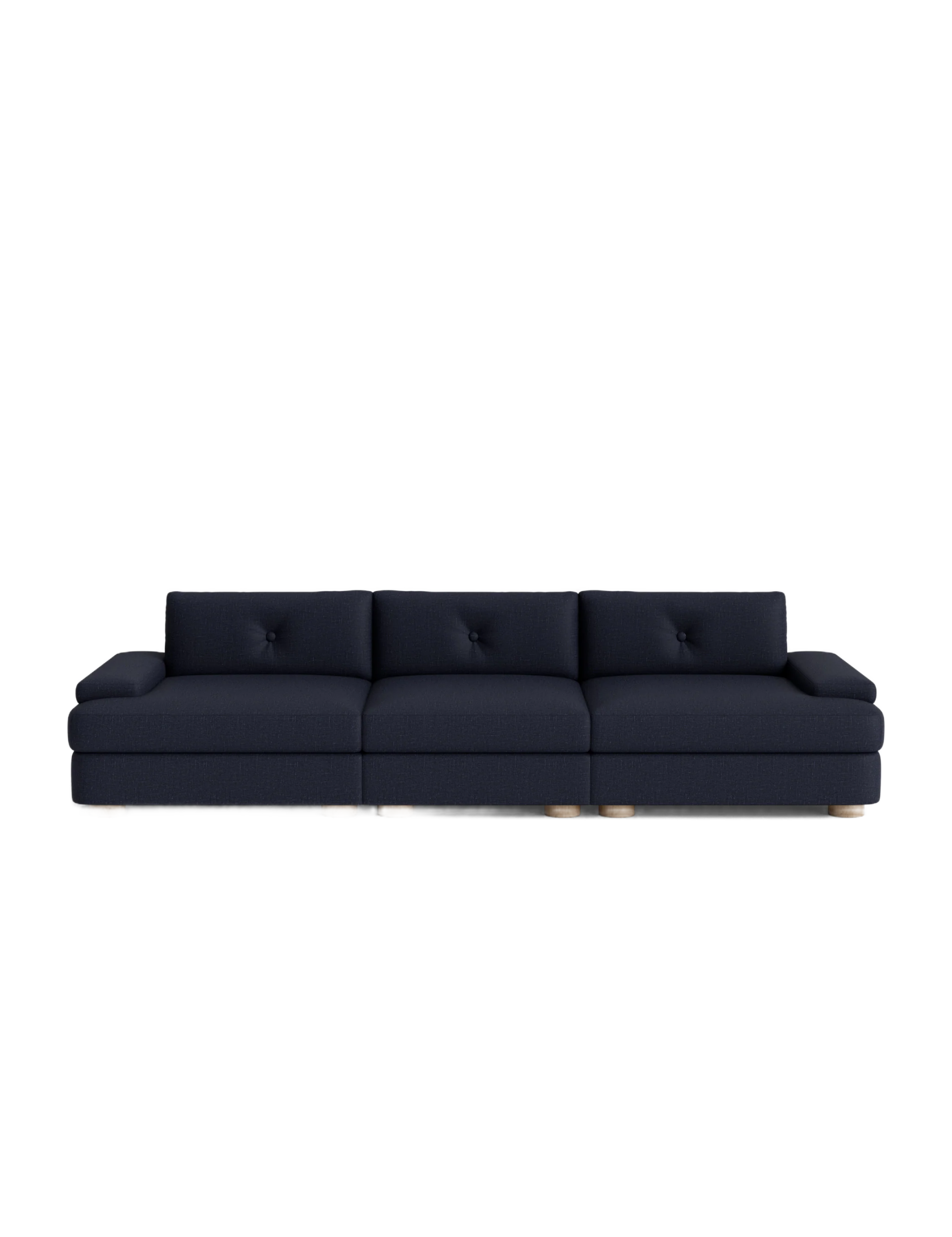 Blue Retro Modular Sofa