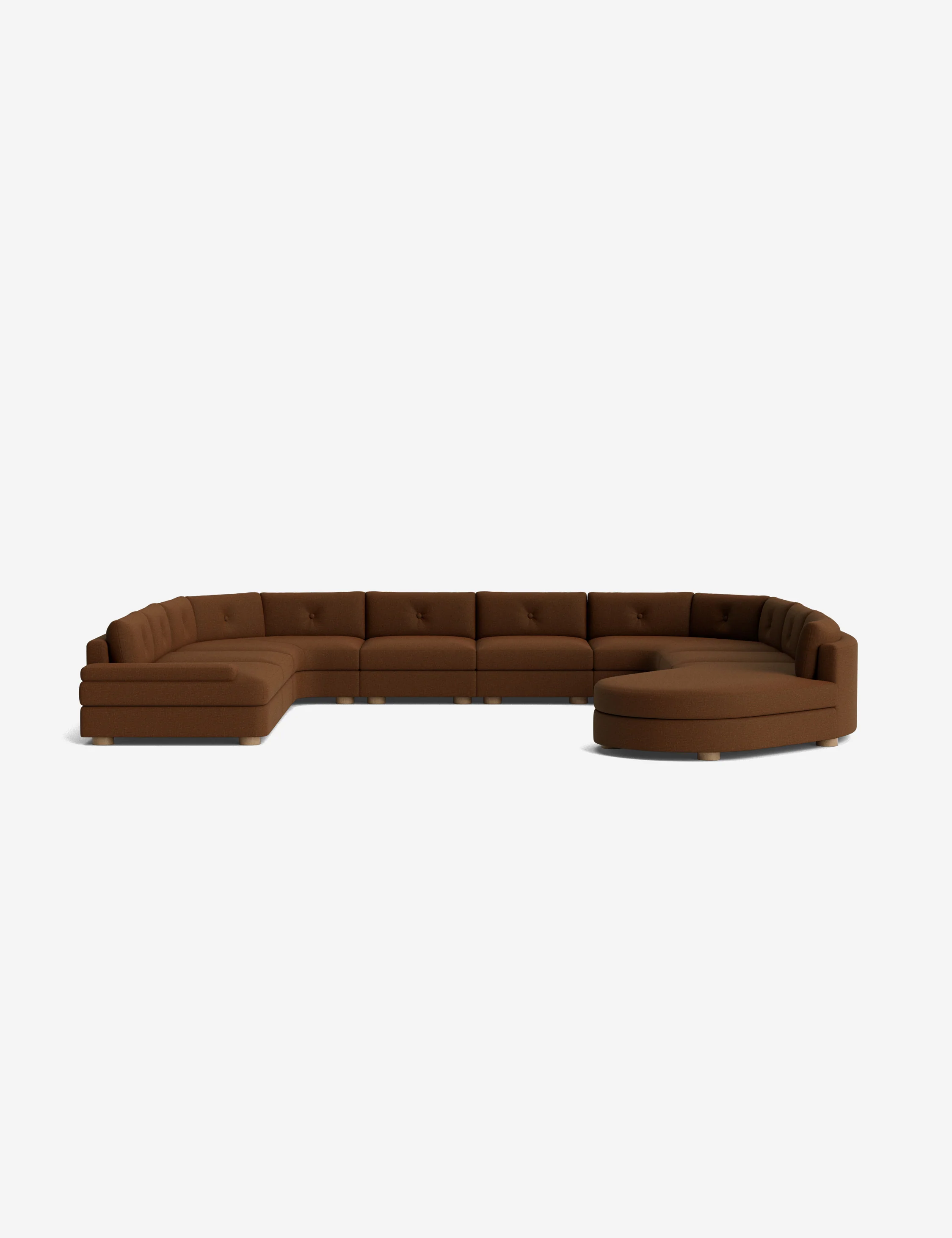 U-Shaped Modular Sofa