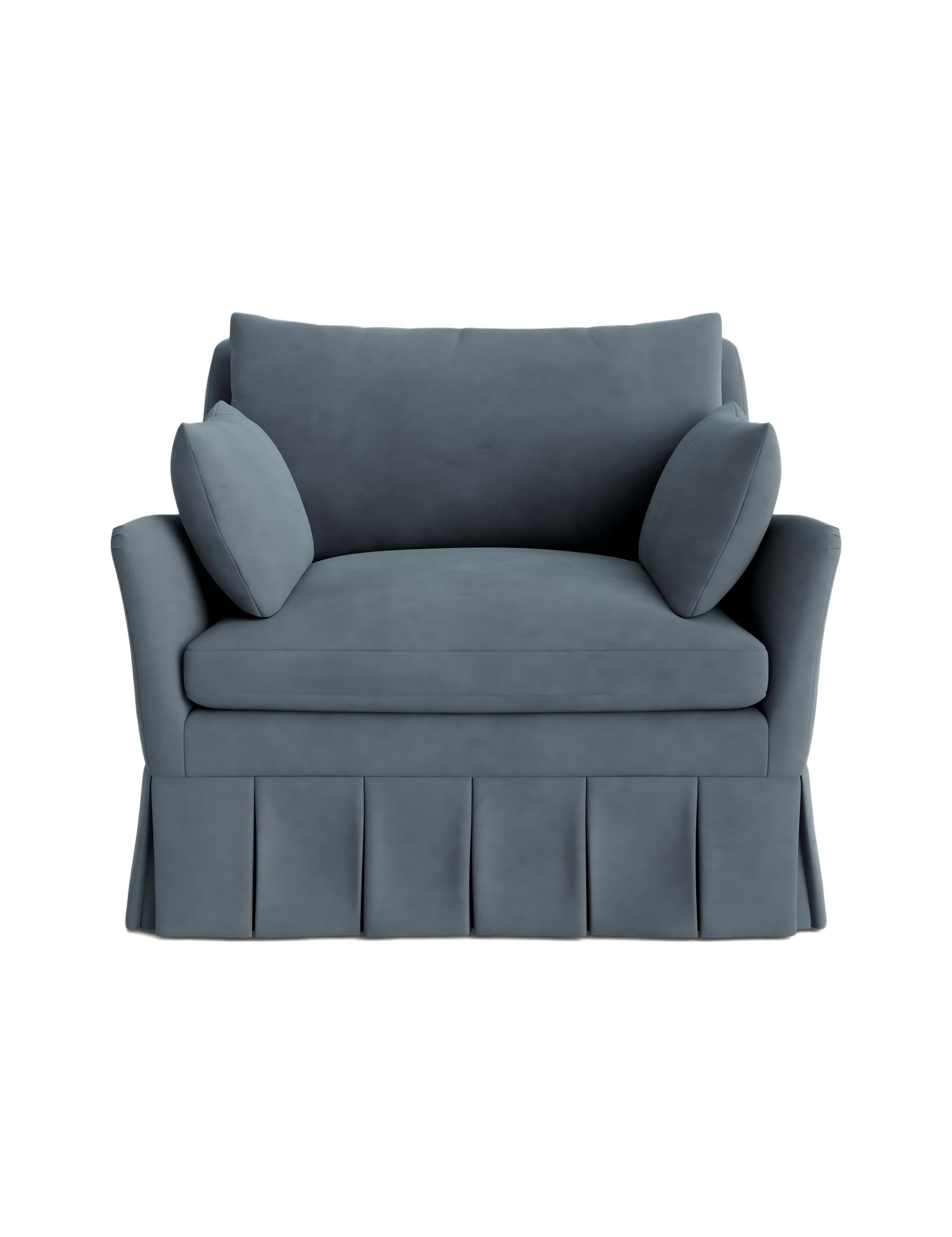 Pleated Accent Chair