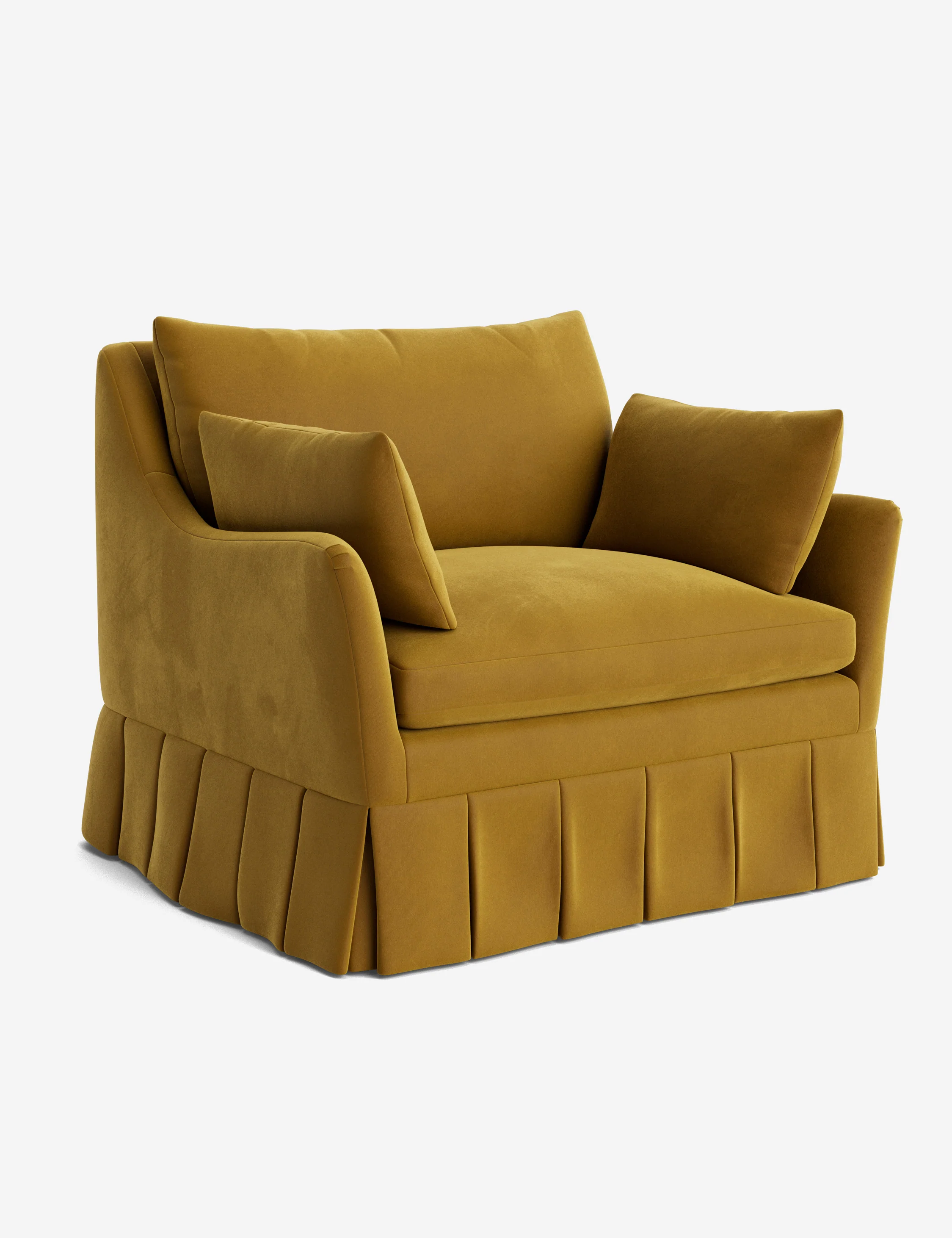 Pleated Accent Chair Pleated Accent Chair