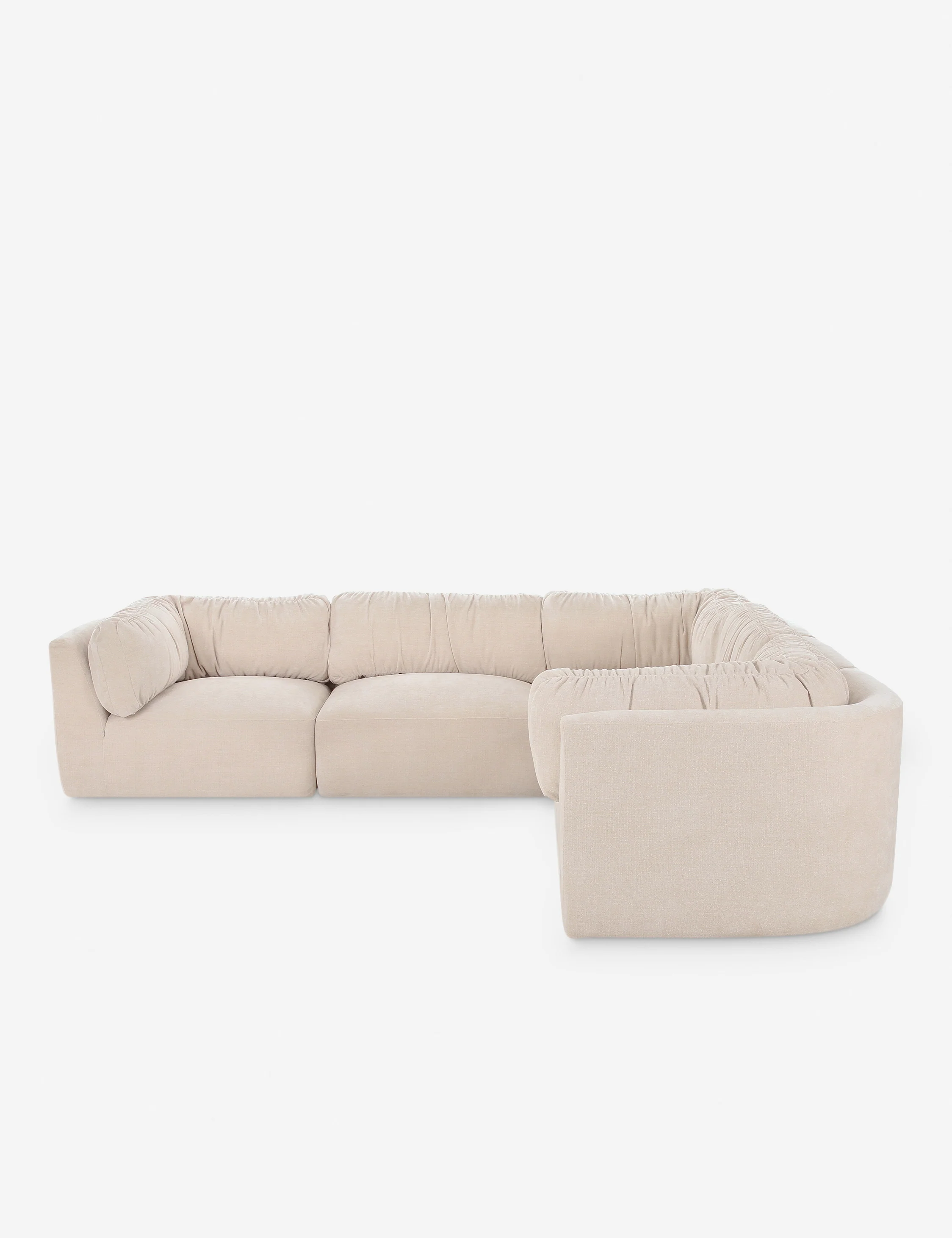 Minimalist Ivory Modular Sofa Minimalist Ivory Modular Sofa