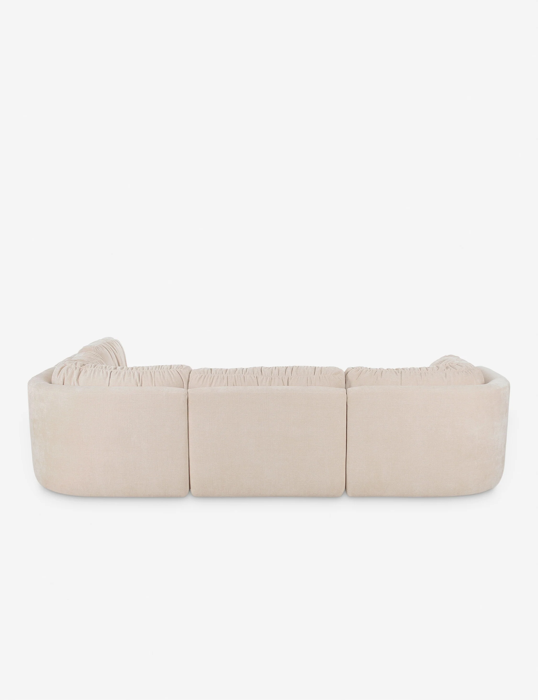 Minimalist Ivory Modular Sofa Minimalist Ivory Modular Sofa