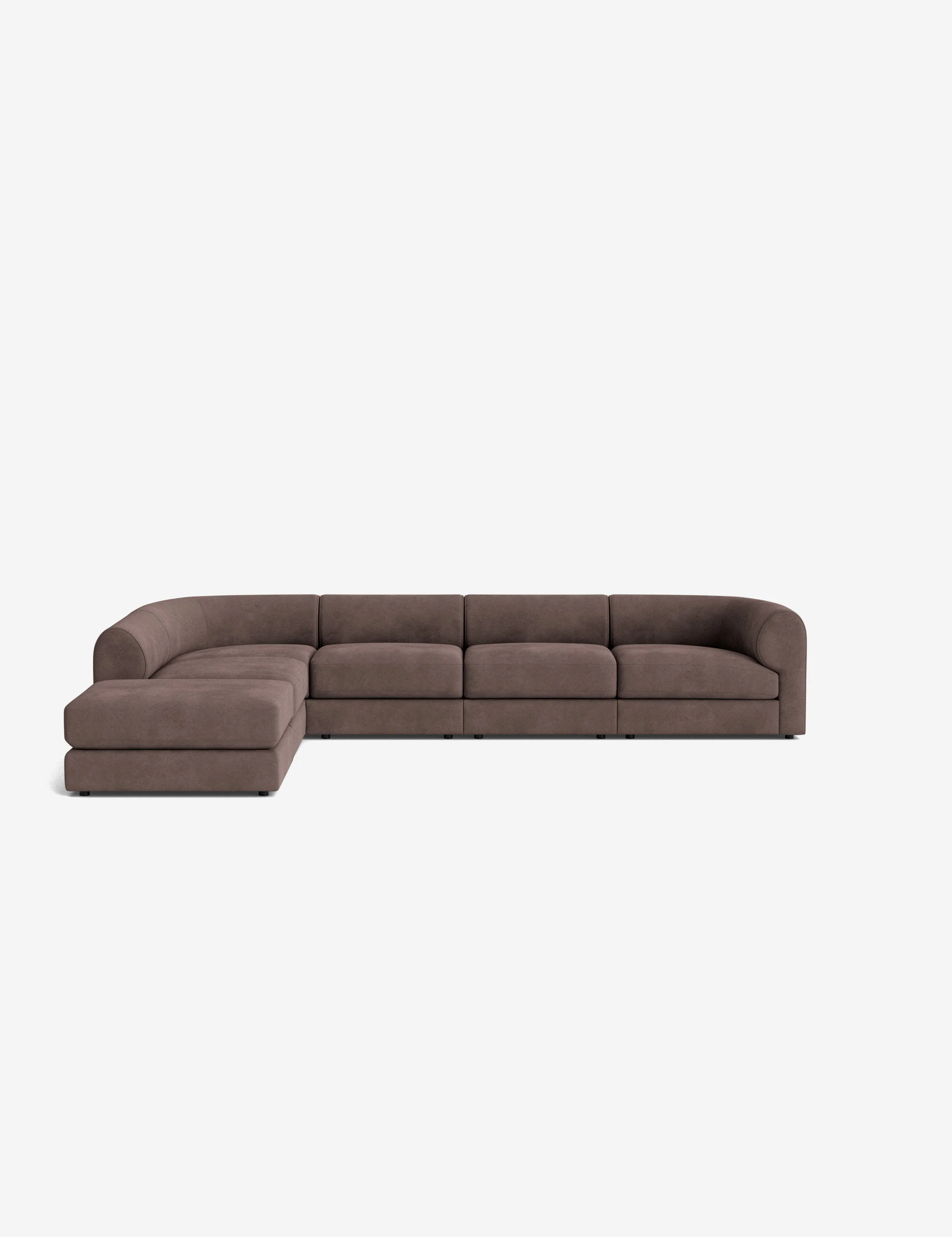 L-Shaped Blue Modular Sofa L-Shaped Blue Modular Sofa